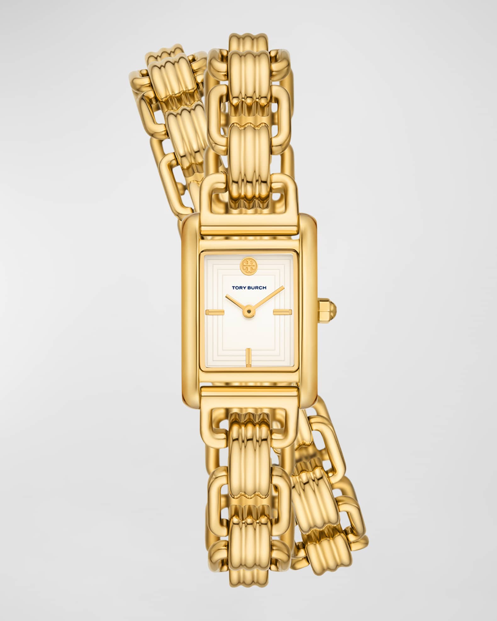 Tory Burch The Eleanor Mini Double Wrap Watch Neiman Marcus