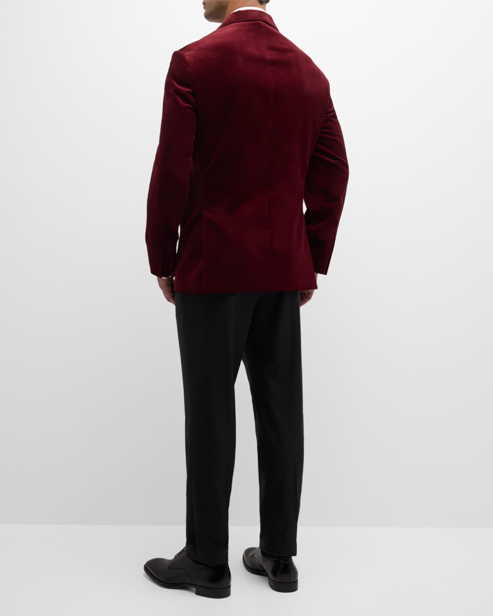 Brunello Cucinelli Men s Velvet Peak Lapel Tuxedo Jacket Neiman Marcus