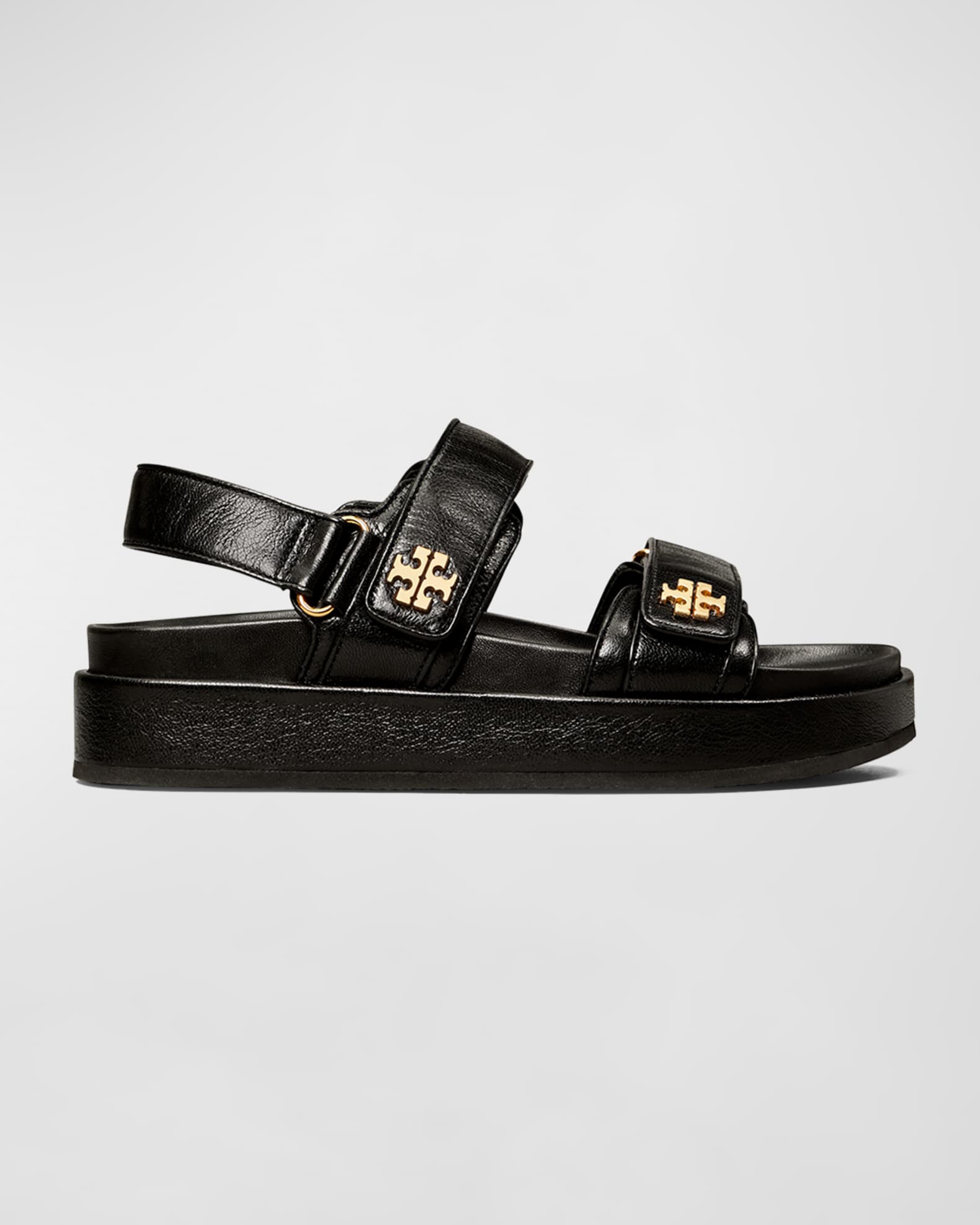 Tory Burch Kira Leather Dual-Band Sport Sandals | Neiman Marcus