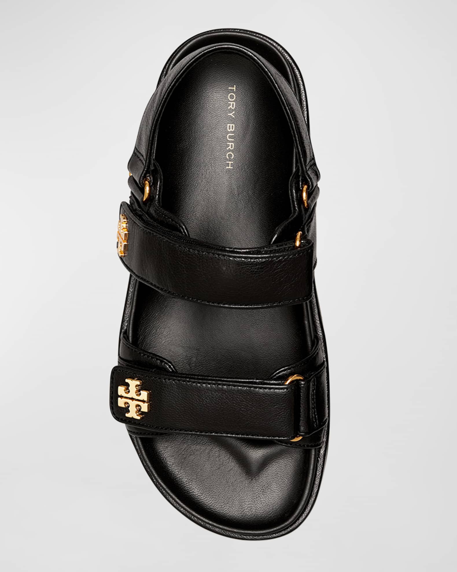 サンダル・ミュール TORY BURCH KIRA LEATHER SLINGBACK SANDALS Tory Burch Kira Leather Dual-Band Sport Sandals | Neiman Marcus