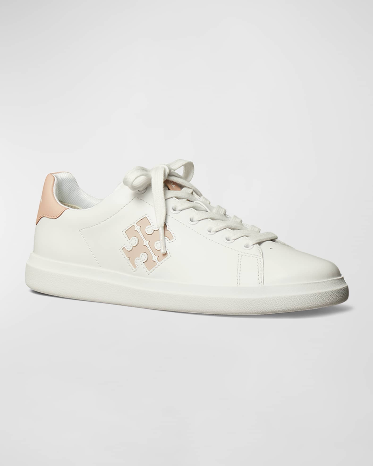 Double T Howell Low-Top Leather Sneakers  1