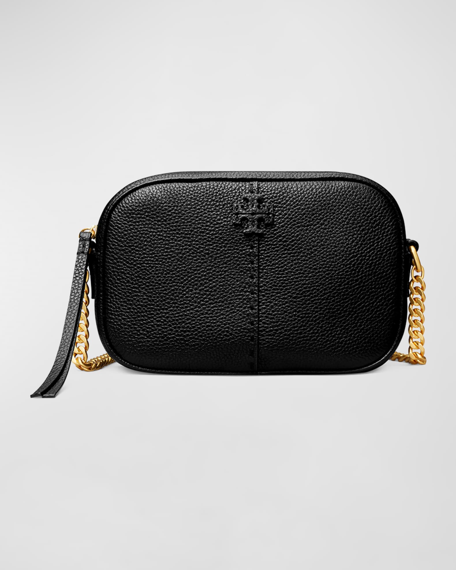  Tory Burch Women's Mcgraw Camera Bag, Black, One Size :  Clothing, Shoes & Jewelry