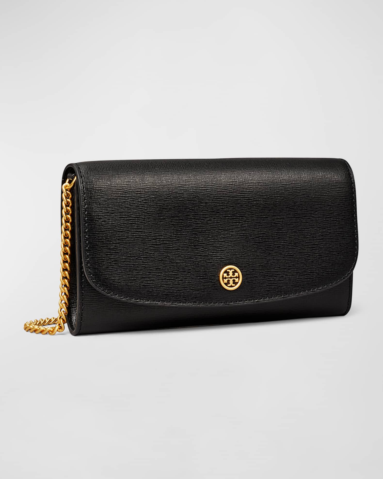 Robinson leather wallet deals on a chain