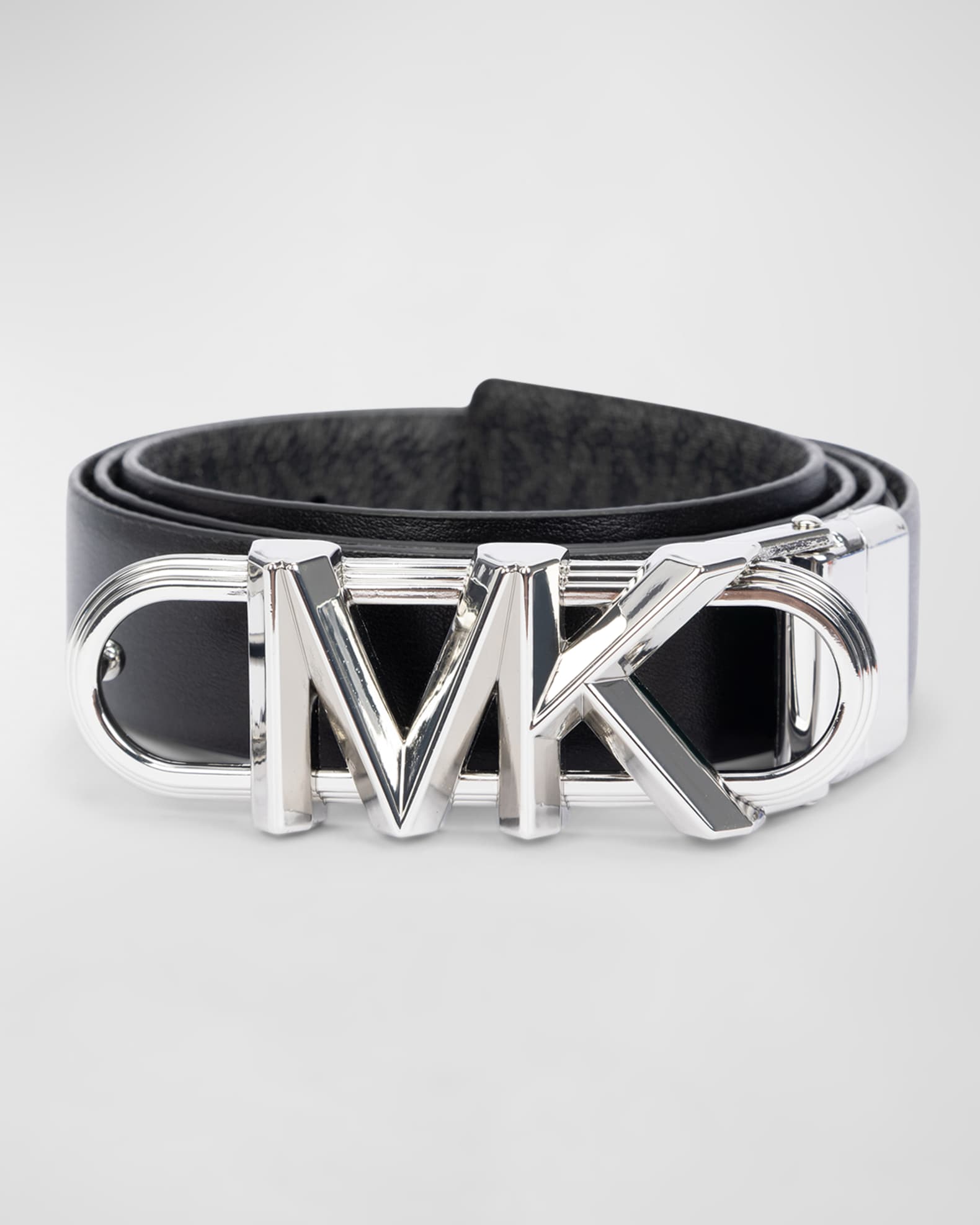 Michael Kors Reversible Logo Leather Belt