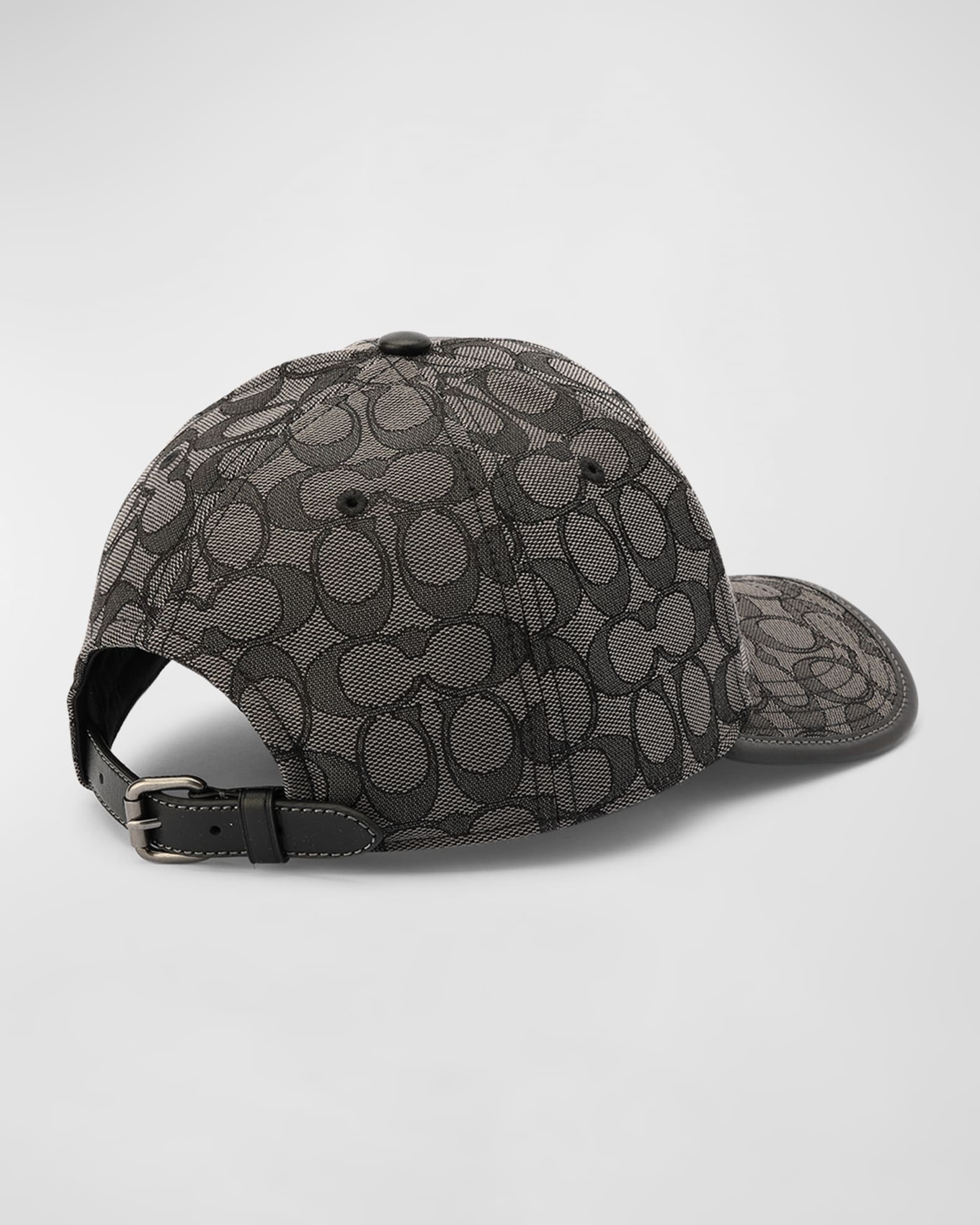 Coach Jacquard Signature C Monogram Baseball Cap Neiman Marcus