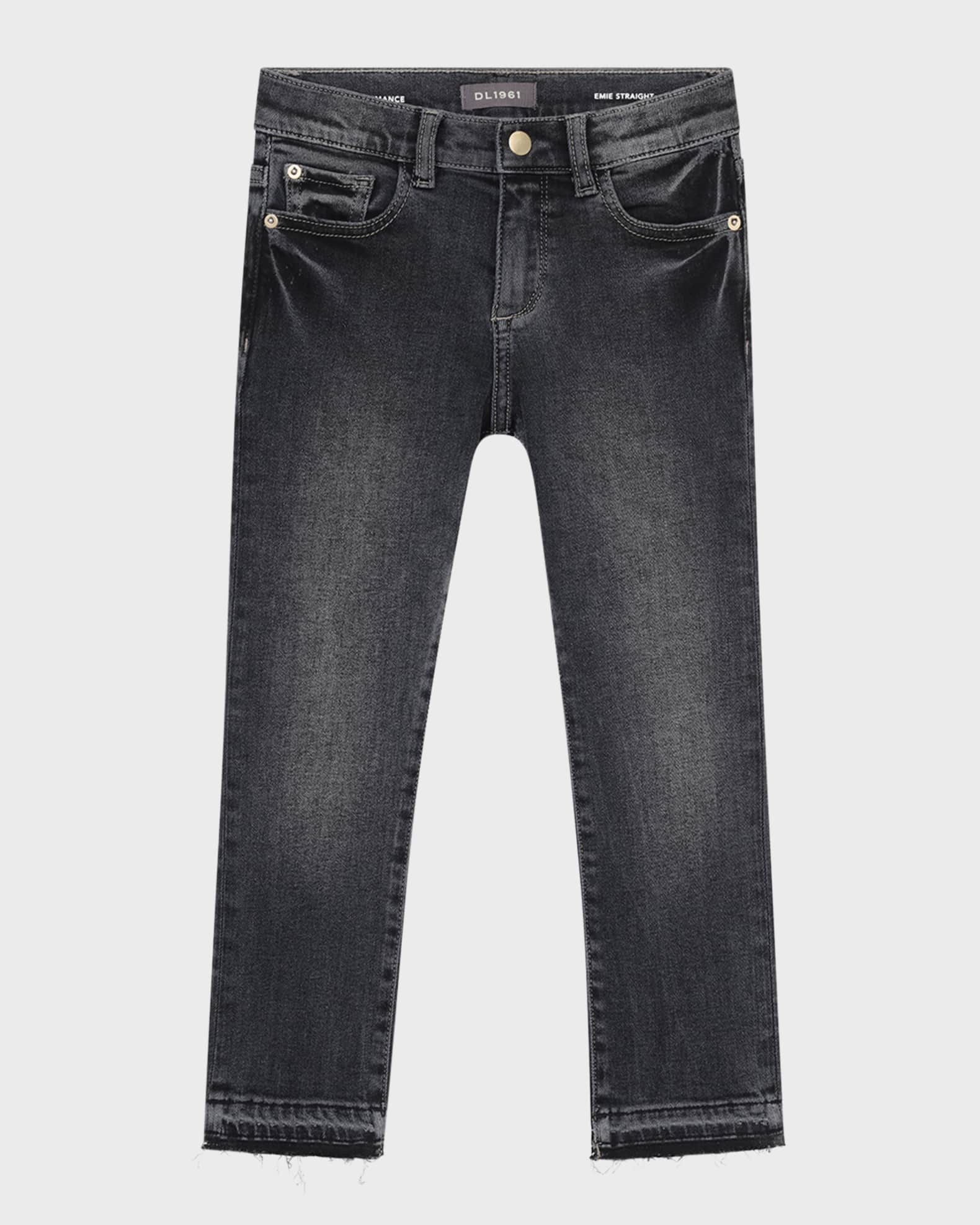 Girl's Emie Straight Leg Jeans, Size 2-6 0