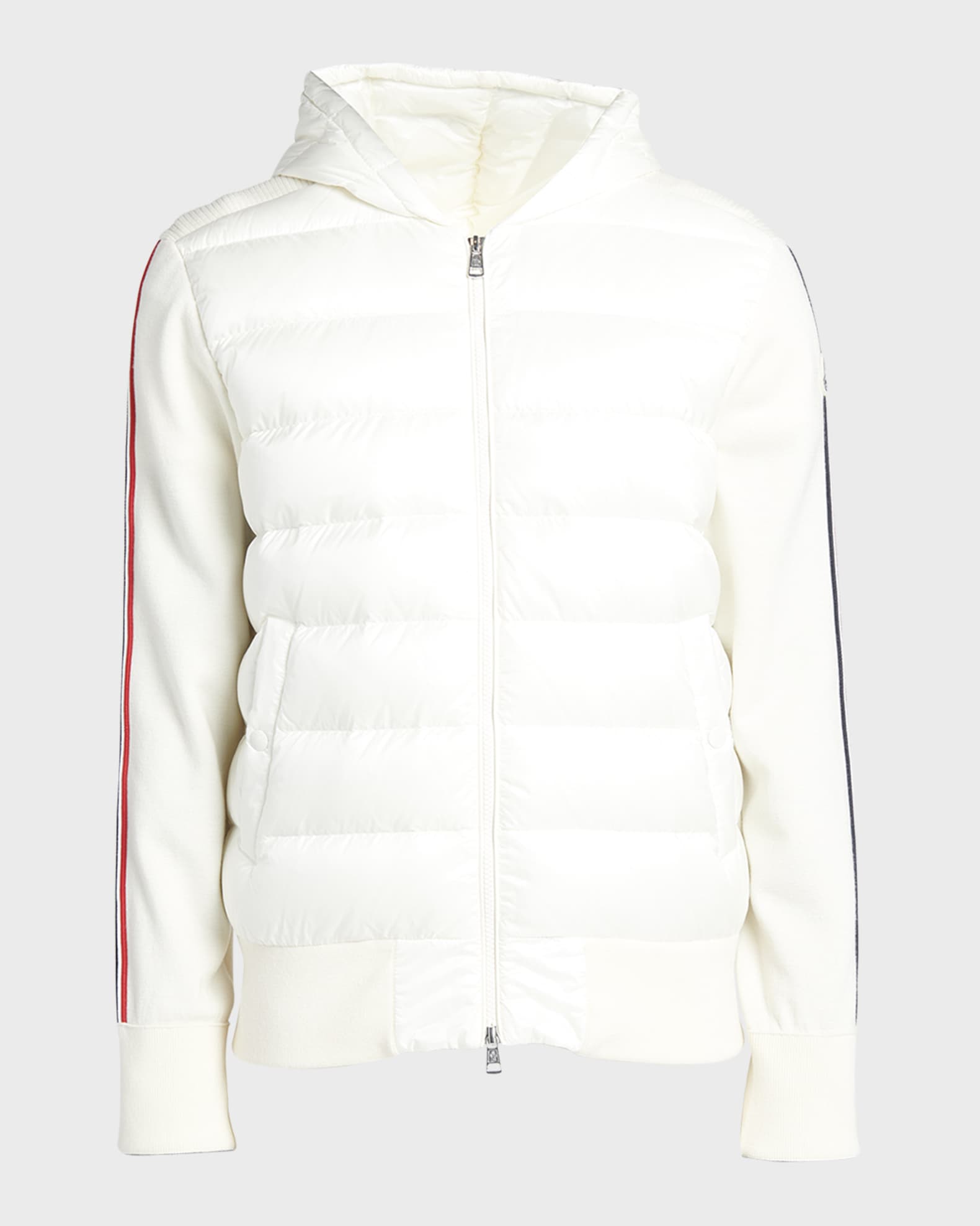 Ermenegildo Zegna Monogram Hooded Jacket - Neutrals