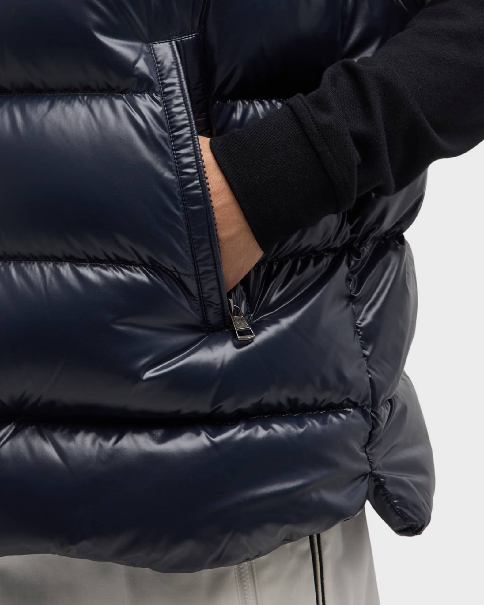 Moncler Men's Tibb Nylon Laque Vest | Neiman Marcus Moncler Men's Tibb Nylon Laque Vest | Neiman Marcus