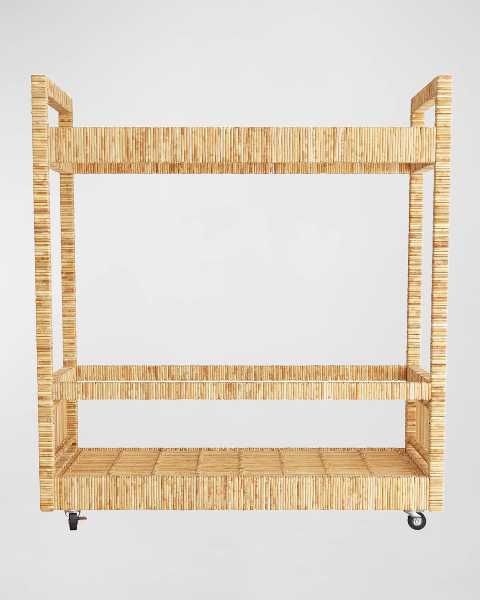 Prosper Rattan Bar Cart 1