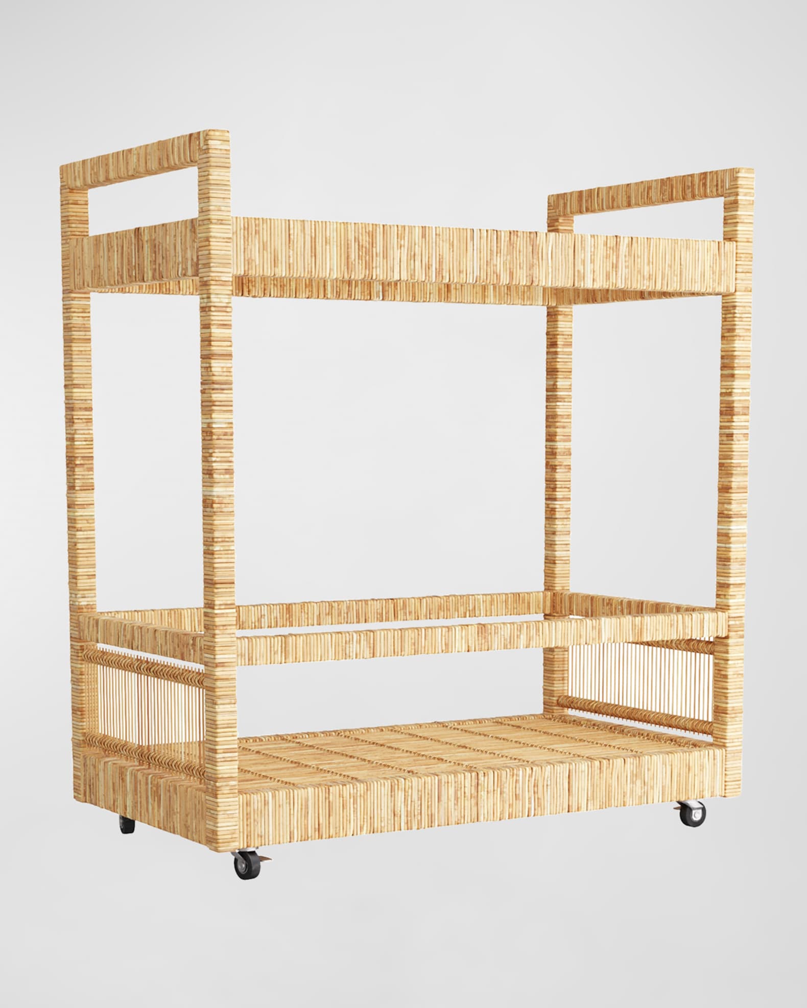 Prosper Rattan Bar Cart 0