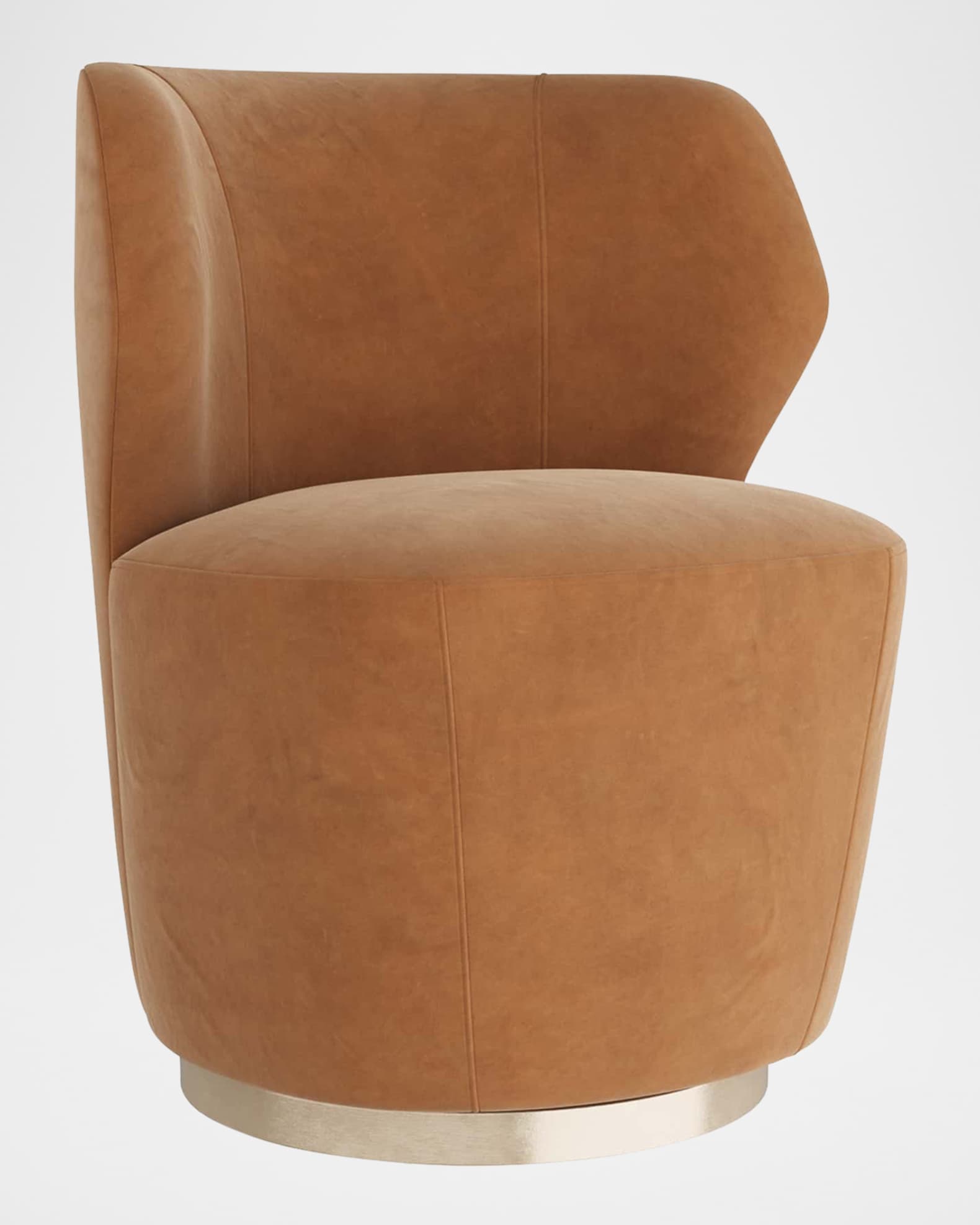 Poppy Velvet Swivel Chair 0