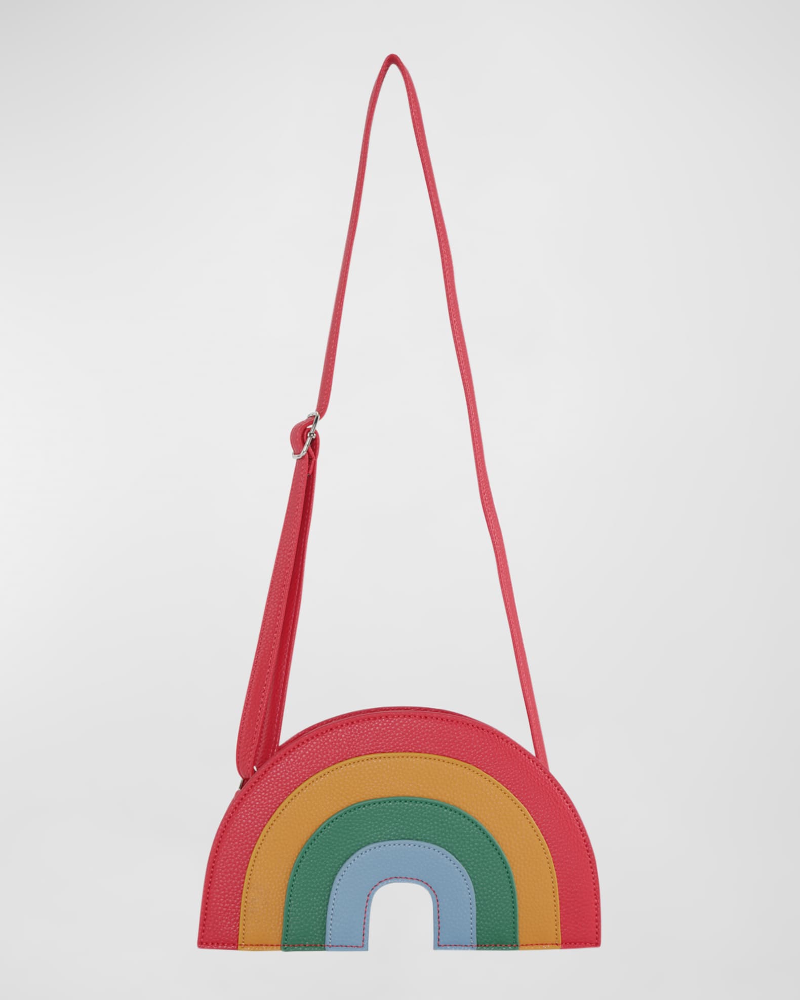 Heart Bag - Velvety - Red heart shaped crossbody bag - Molo