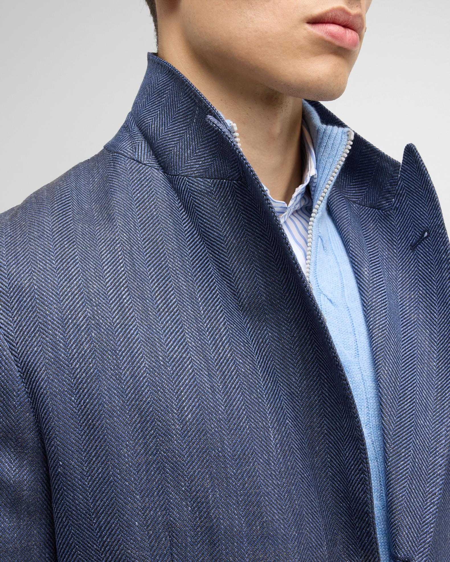 Manteau De Sport Brunello Cucinelli Pour Homme - Imprimé Rayures Chevrons - Taille 38US & 40US - Neuf Avec étiquettes