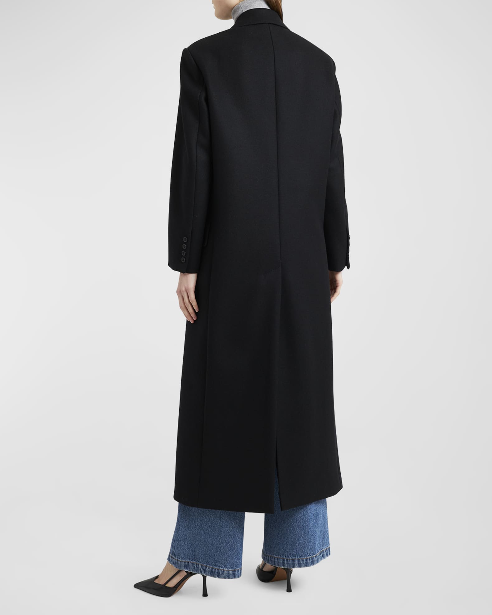 ARMARIUM Hadi Wool and Cashmere Trench Coat | Neiman Marcus