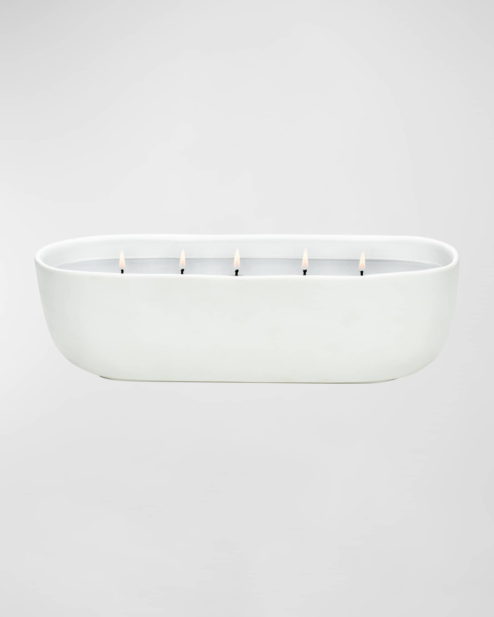 NEST New York White Tea and Rosemary Alfresco MultiWick Trough Candle