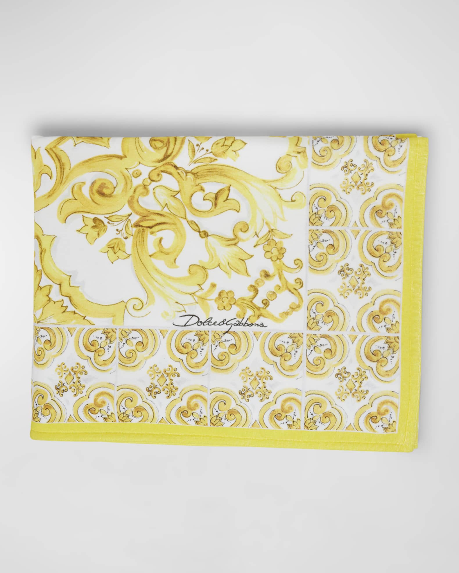 Hermès Leopards Cotton Terry Cloth Beach Towel | EBTH