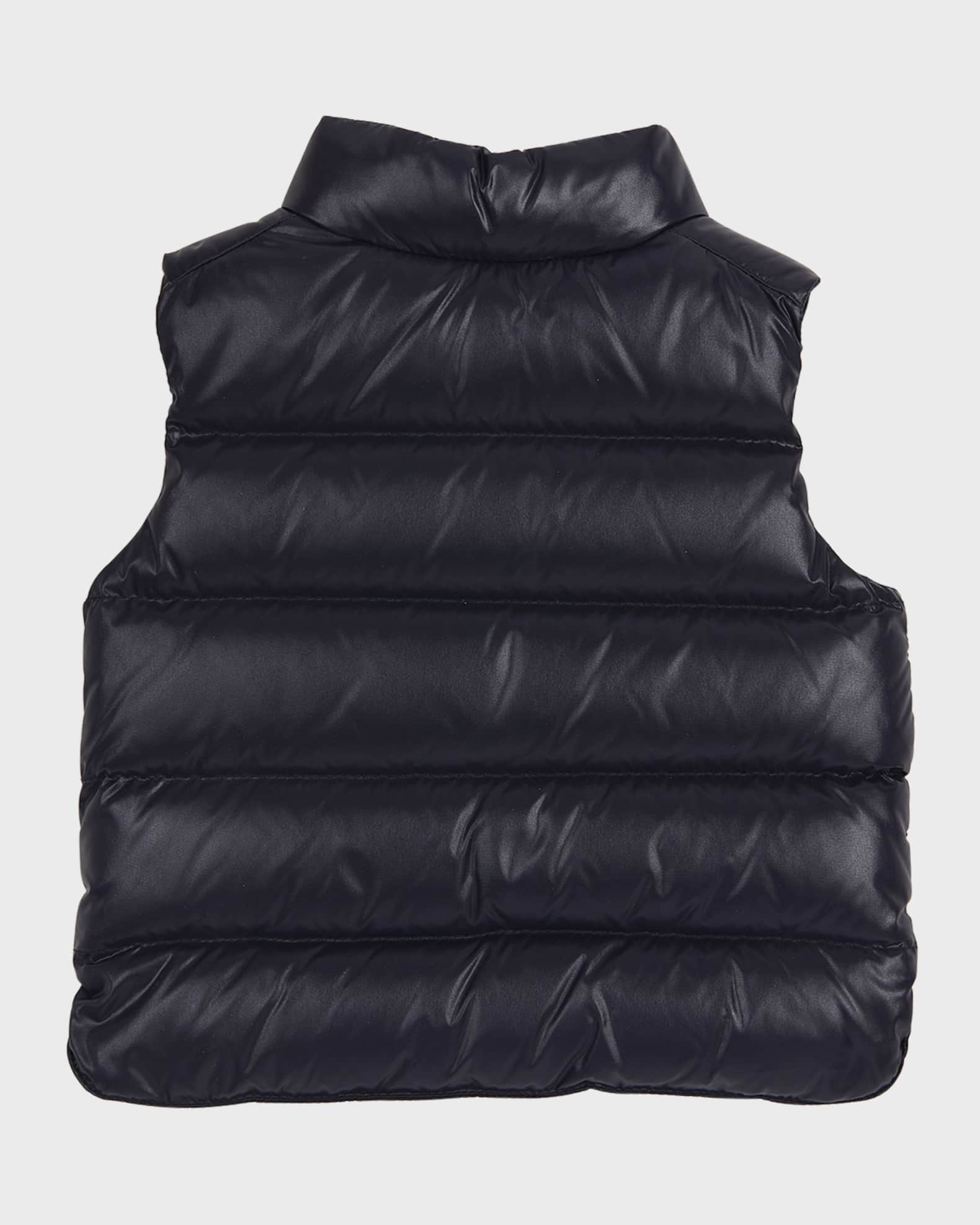 Moncler Enfant Kids Navy Blue Vest Bernard