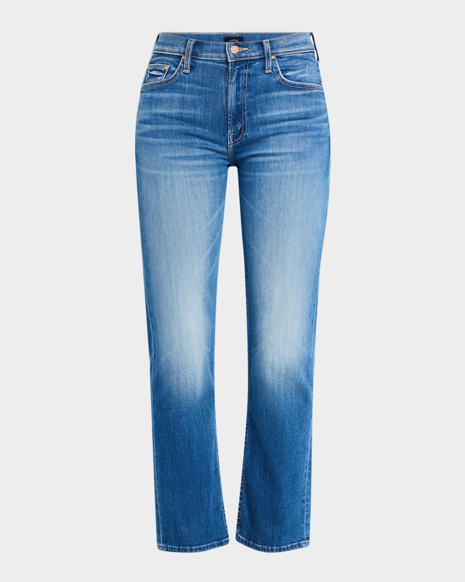 MOTHER The Mid-Rise Rider Ankle Jeans | Neiman Marcus