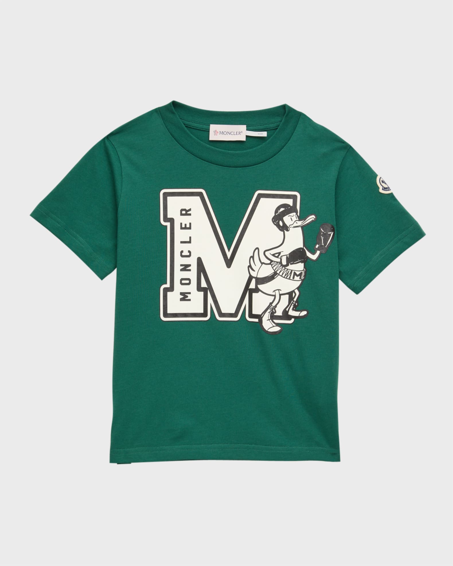 Moncler Boy's Logo-Print T-Shirt, Size 8-14 | Neiman Marcus