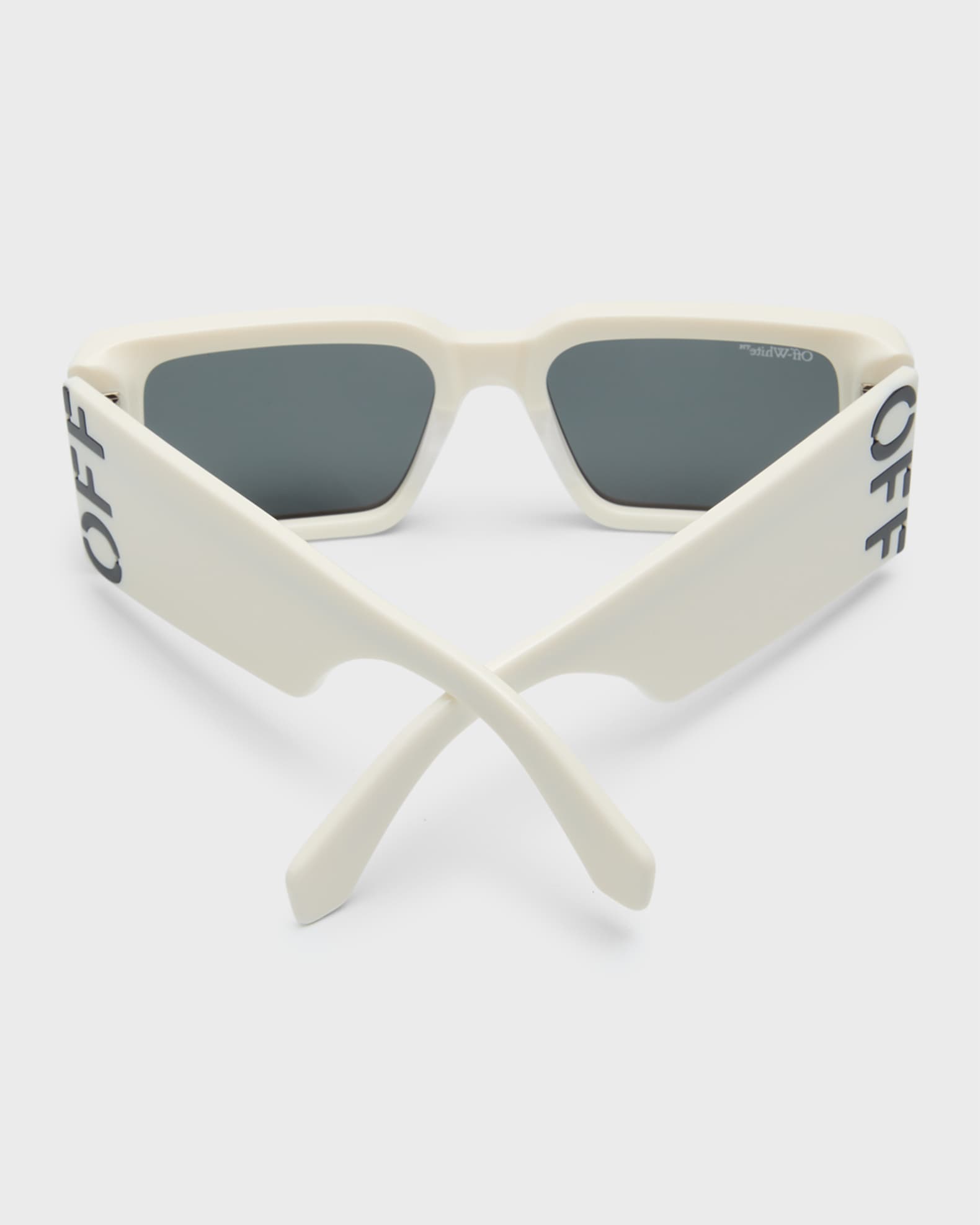 Off-White Men's Volcanite Acetate Wrap Sunglasses - Bergdorf Goodman