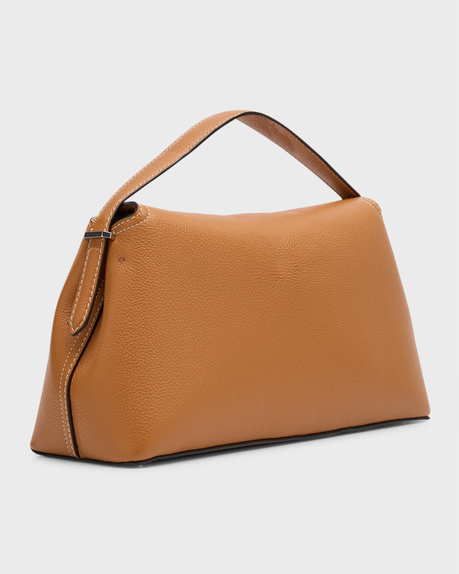 ◆toteme ◆T-Lock ミディアム レザートートバッグ T-Lock leather top handle camel – TOTEME
