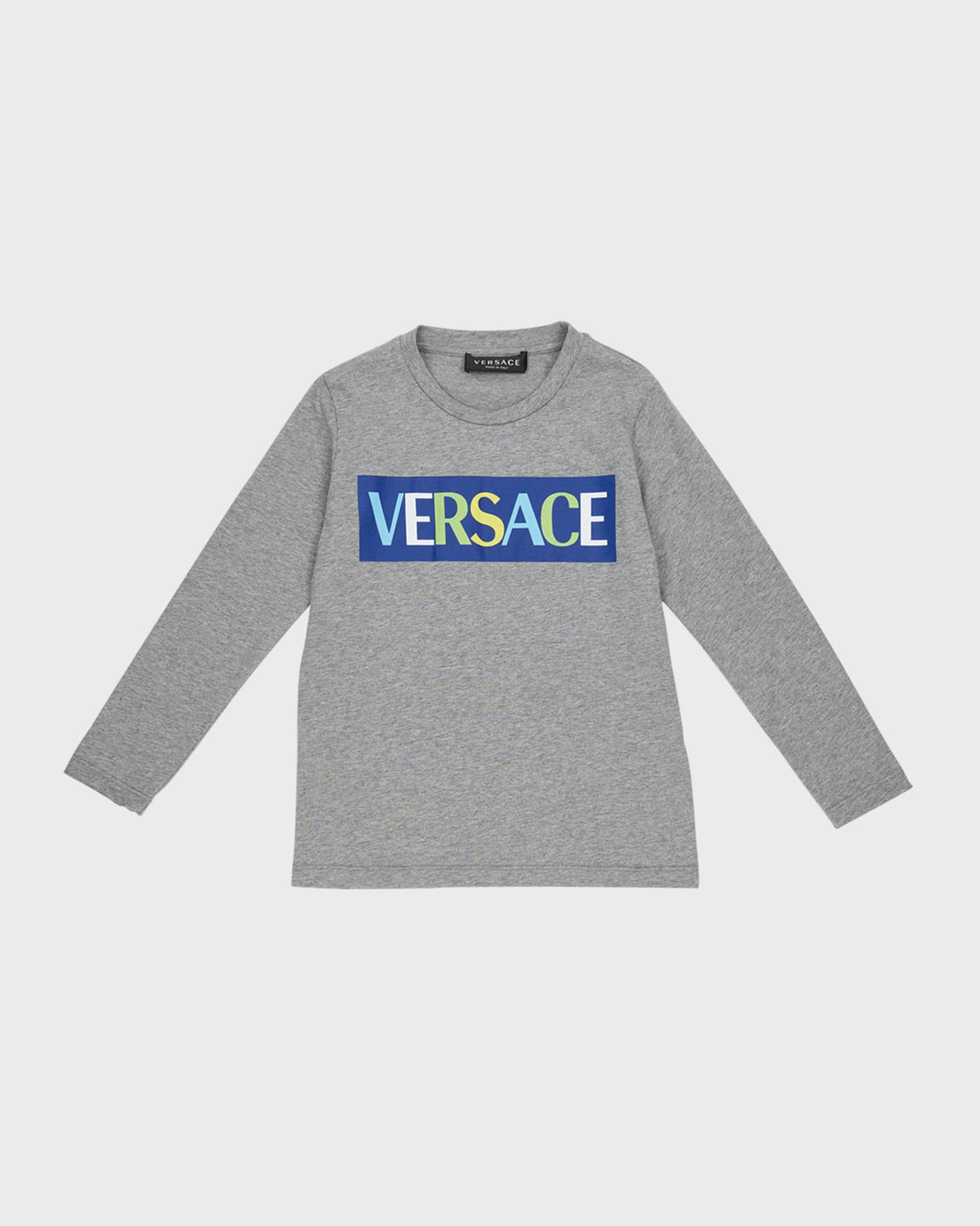 T shirt versace multicolore sale