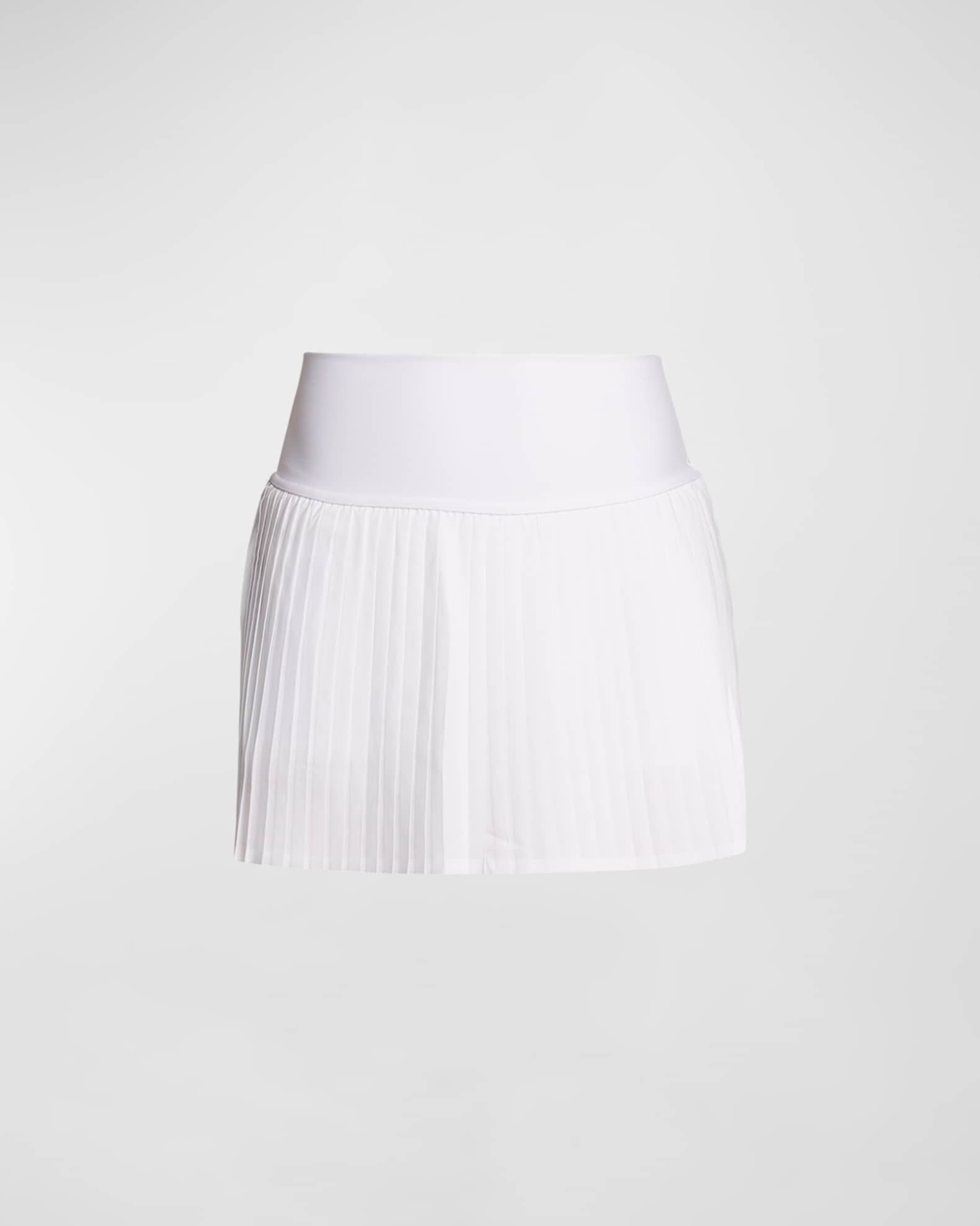 Alo Yoga Match Point Tennis Skirt White or Blk