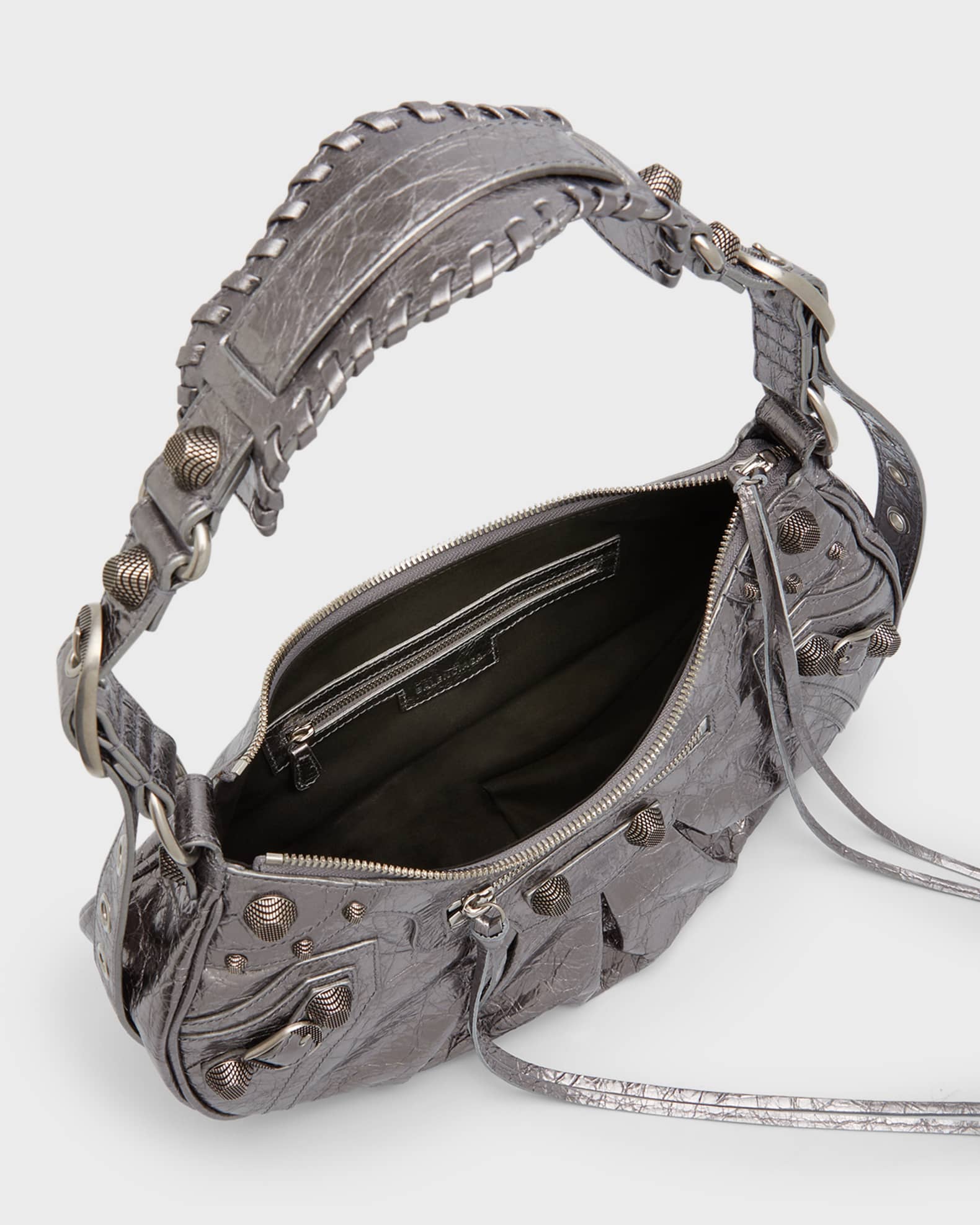 Balenciaga Le Cagole Small Shoulder Bag Metallized | Neiman