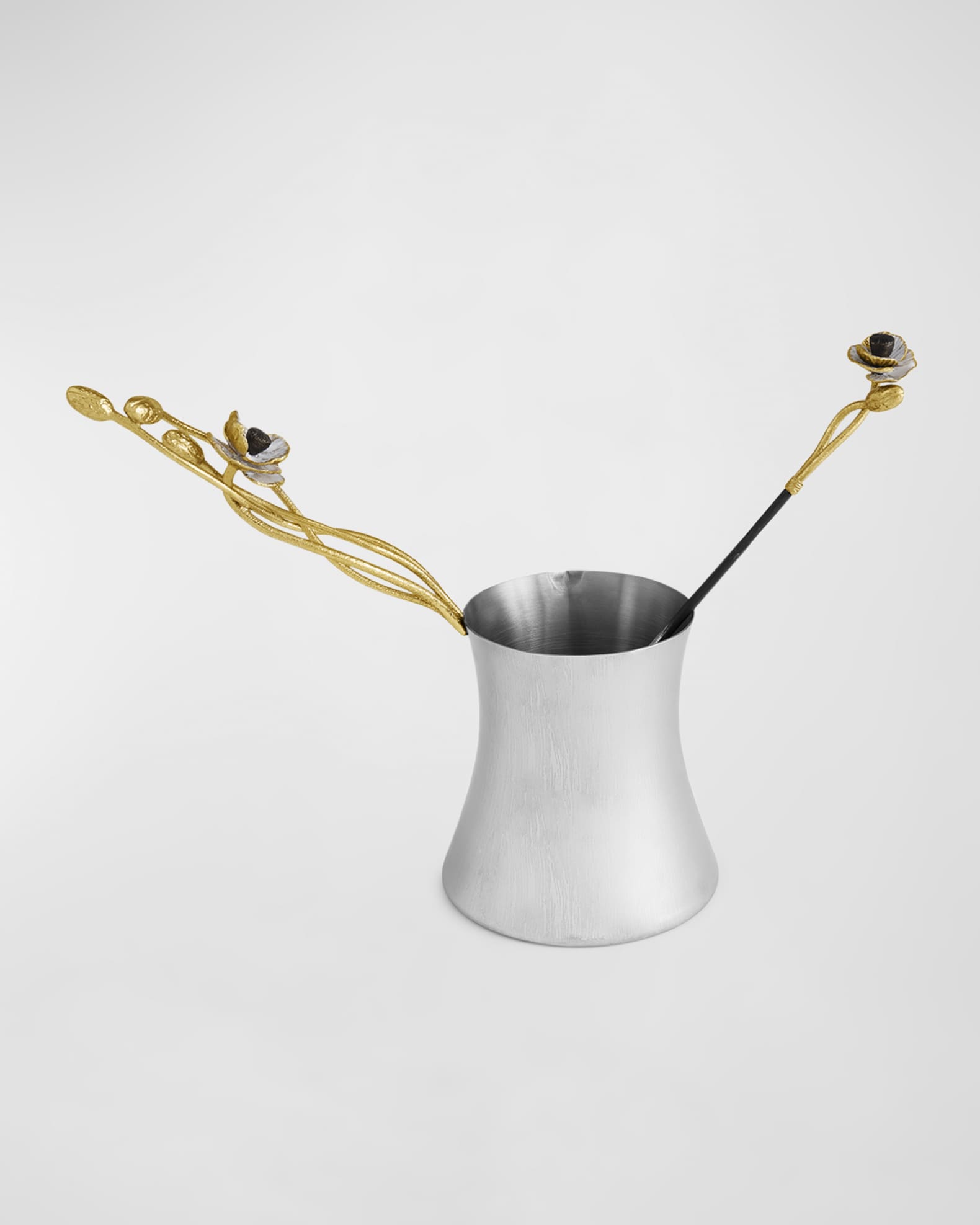 Michael Aram Anemone Large Coffee Pot With Spoon Neiman Marcus