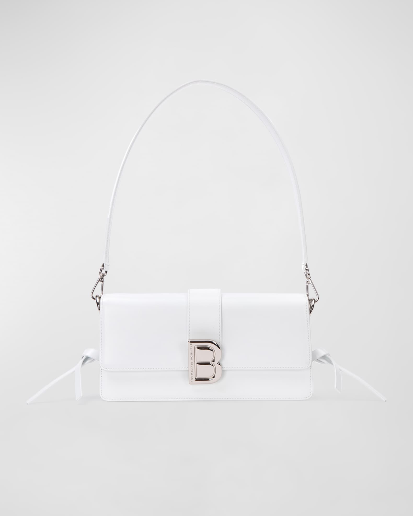 Nia Flap Leather Shoulder Bag 0