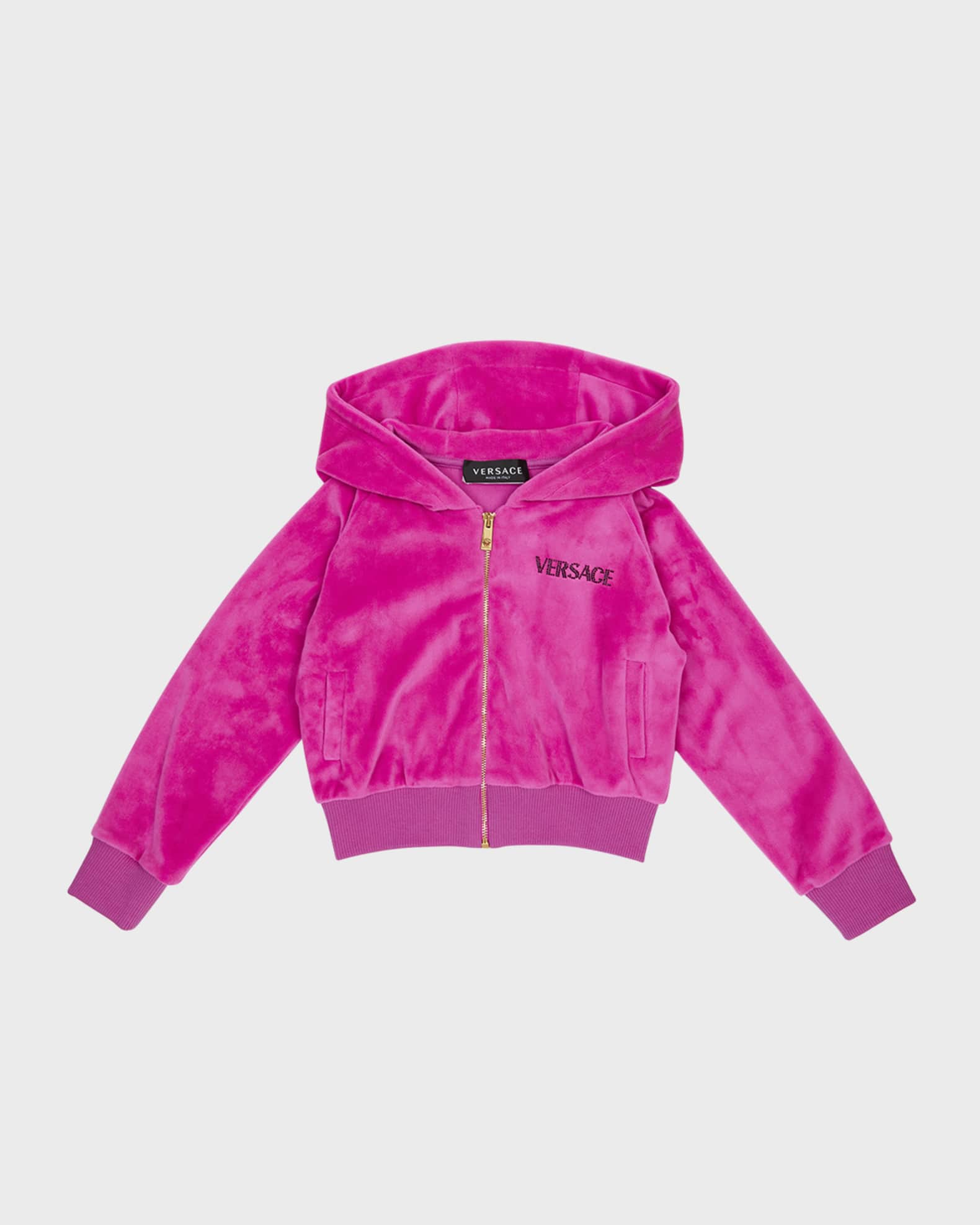 Versace velour sweatshirt sale