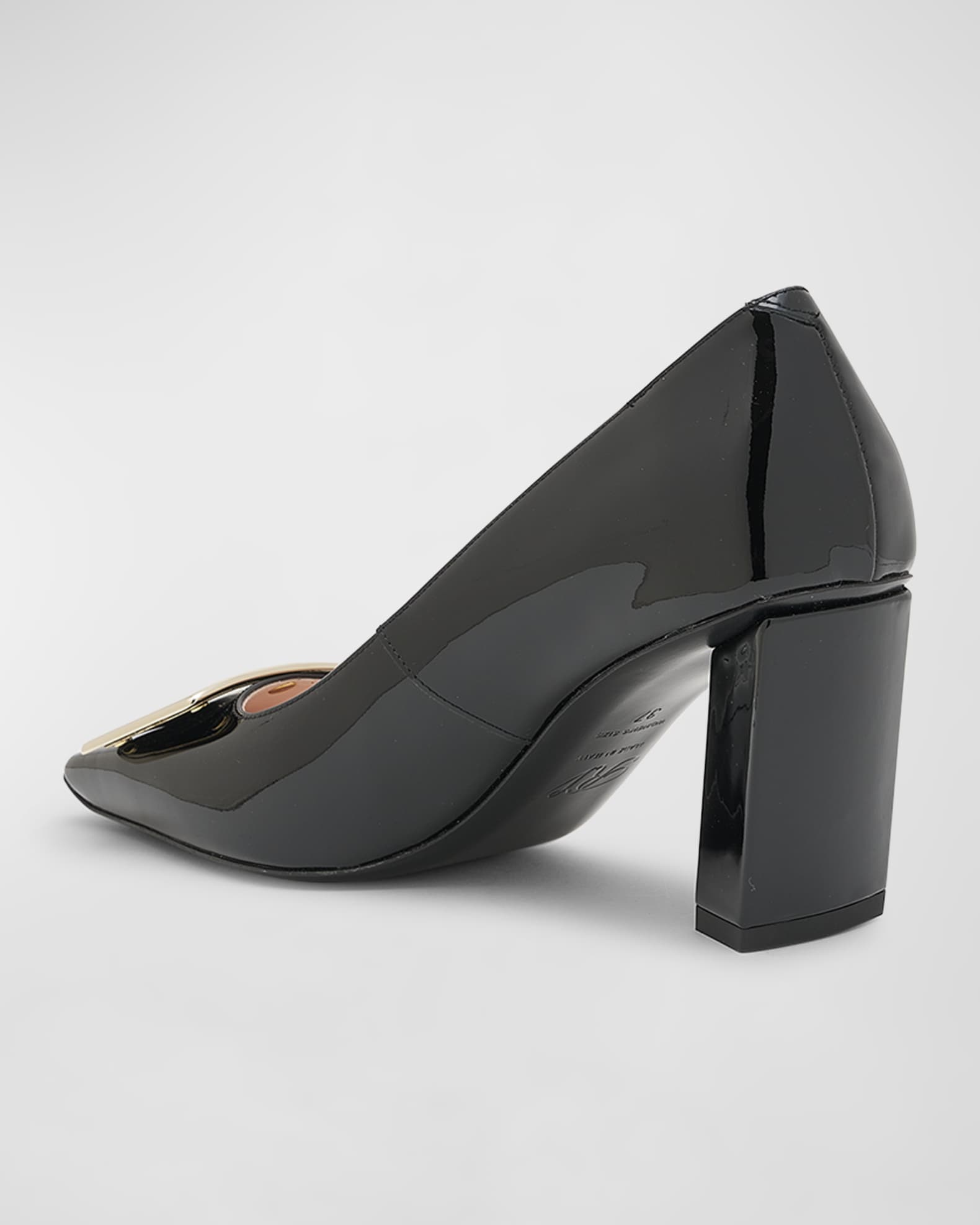 Roger Vivier Belle Vivier 75mm Buckle Pumps | Neiman Marcus
