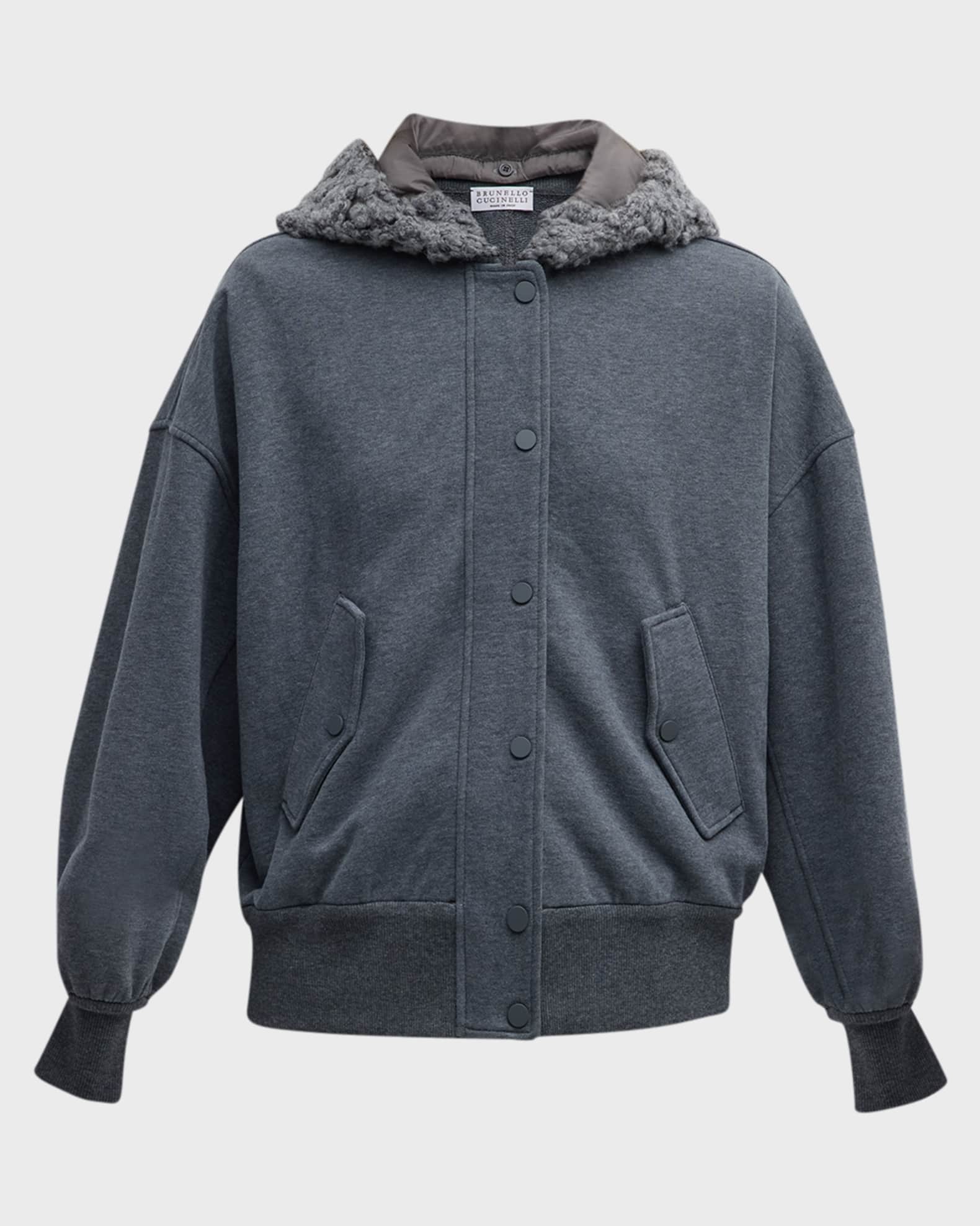 【CURLY&Co.】REVERSIBLE PADDED ZIP-UP BLOUSON