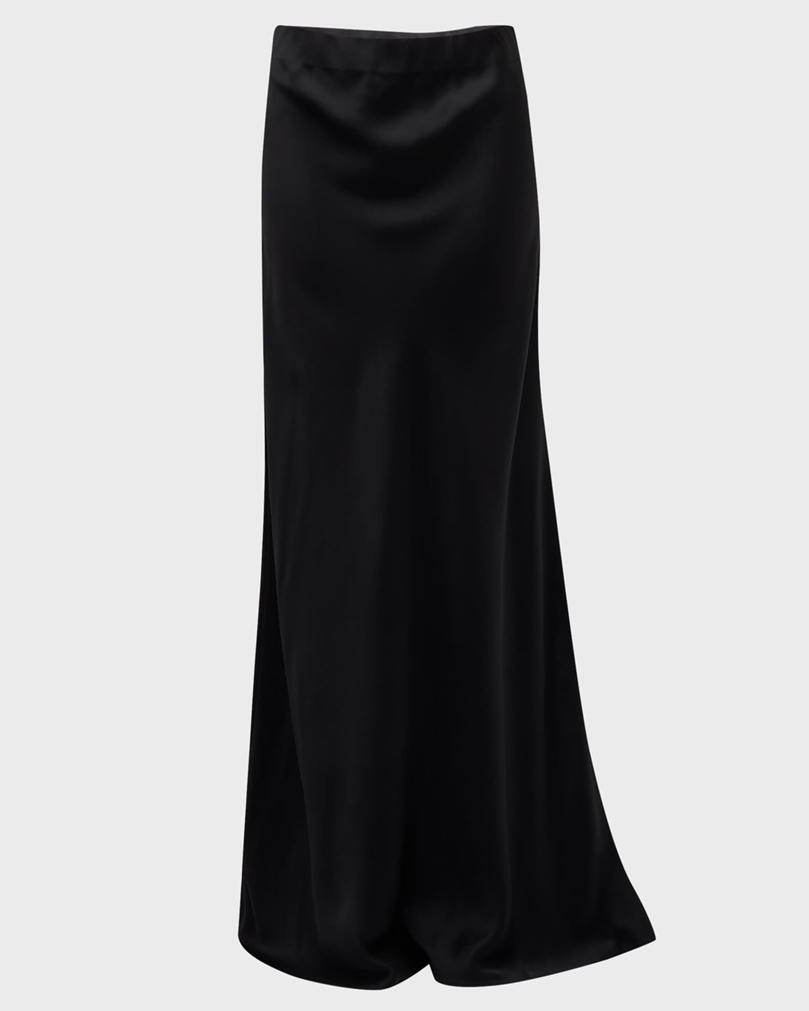 Satin bias maxi hot sale skirt