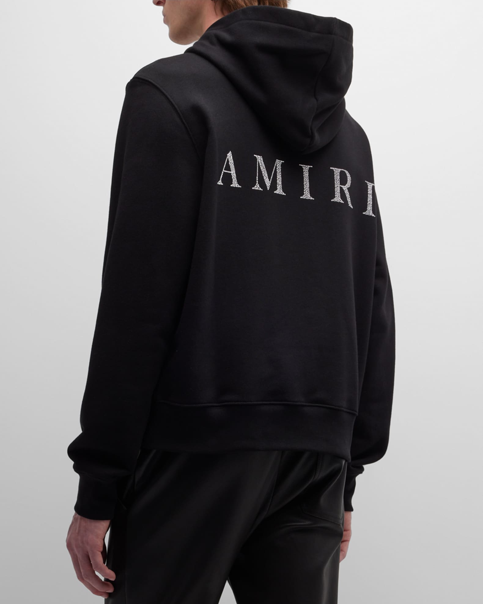 Amiri Men s Crystal Embellished Terry Hoodie Neiman Marcus