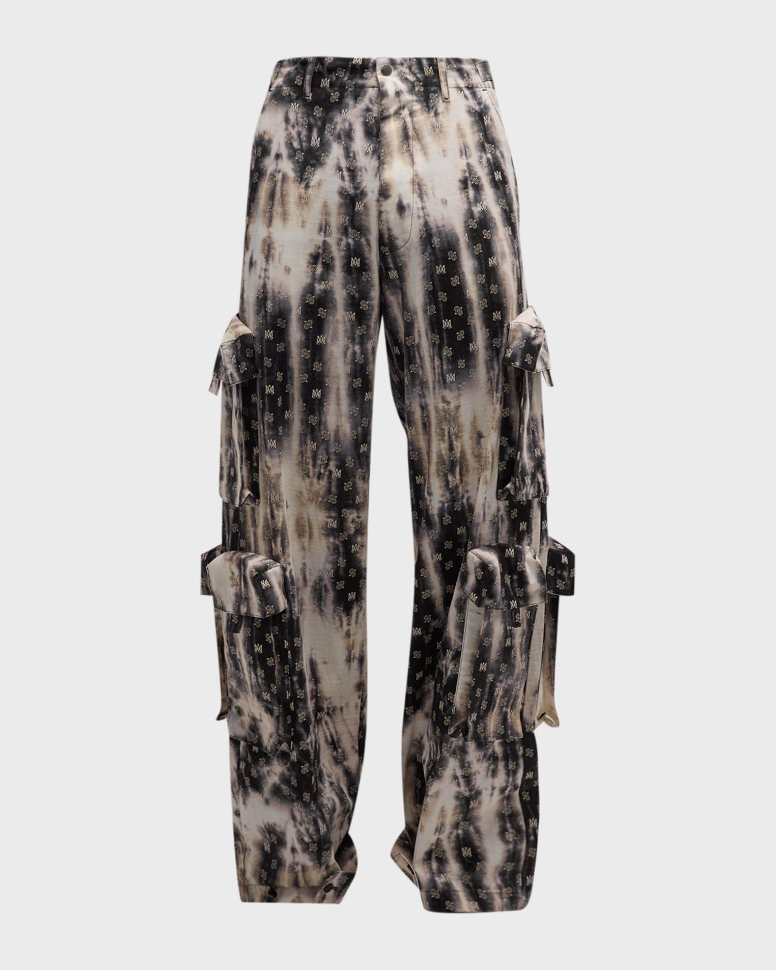 Men's Bleached MA Paisley Utility Pants - Thumbnail 2