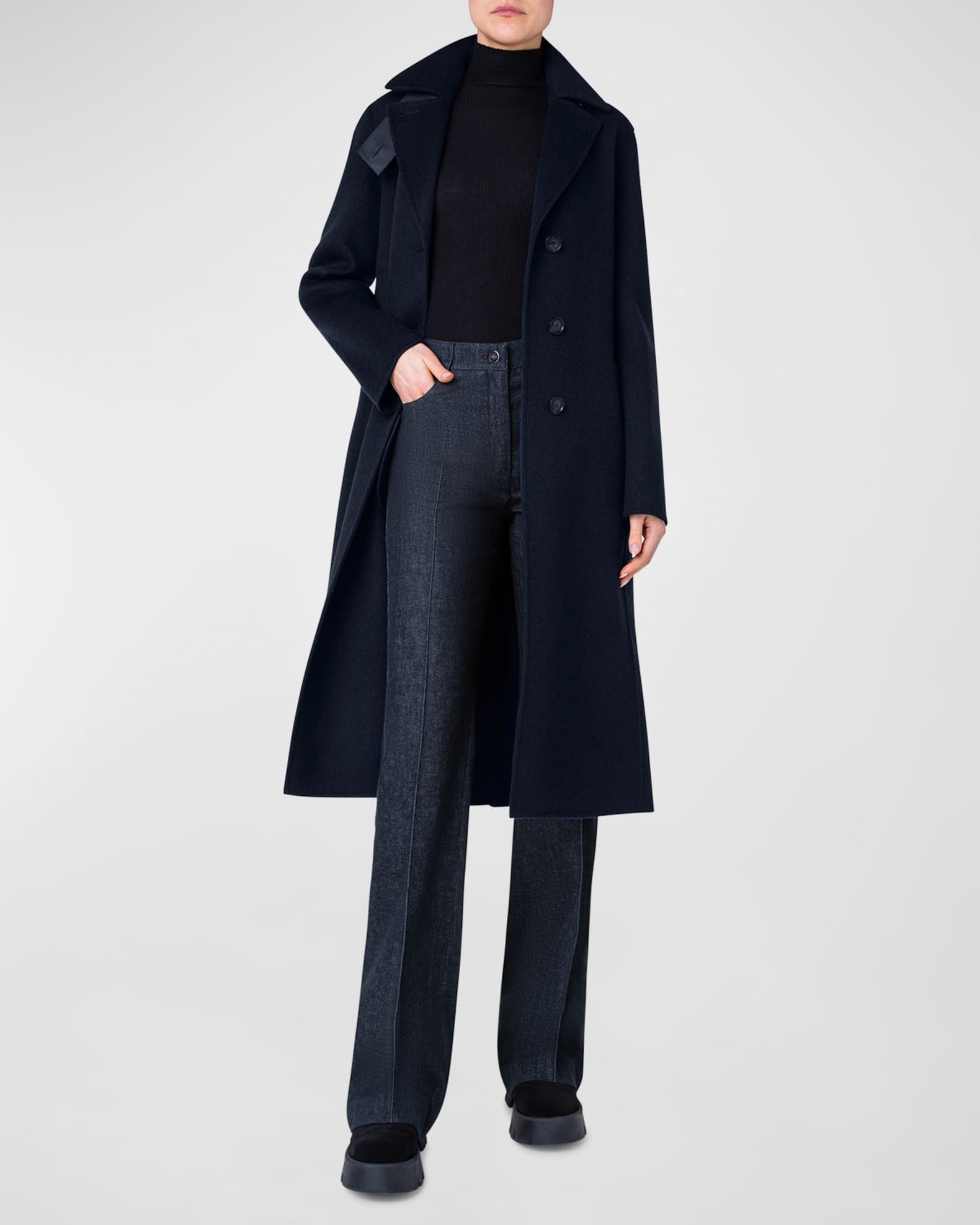 コート AKRIS FABY CASHMERE COAT Akris Faby Cashmere Coat | italist
