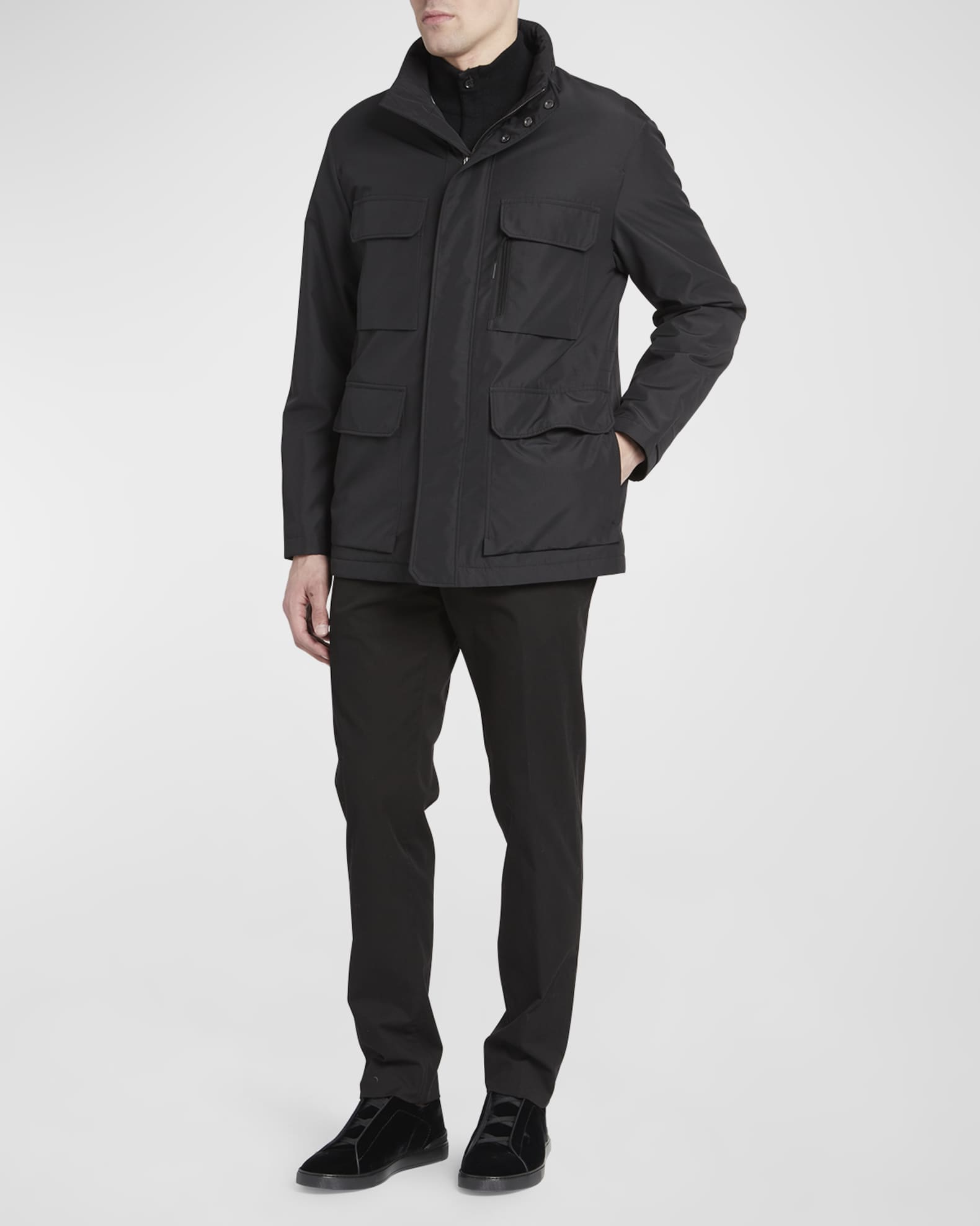 Zegna field on sale jacket