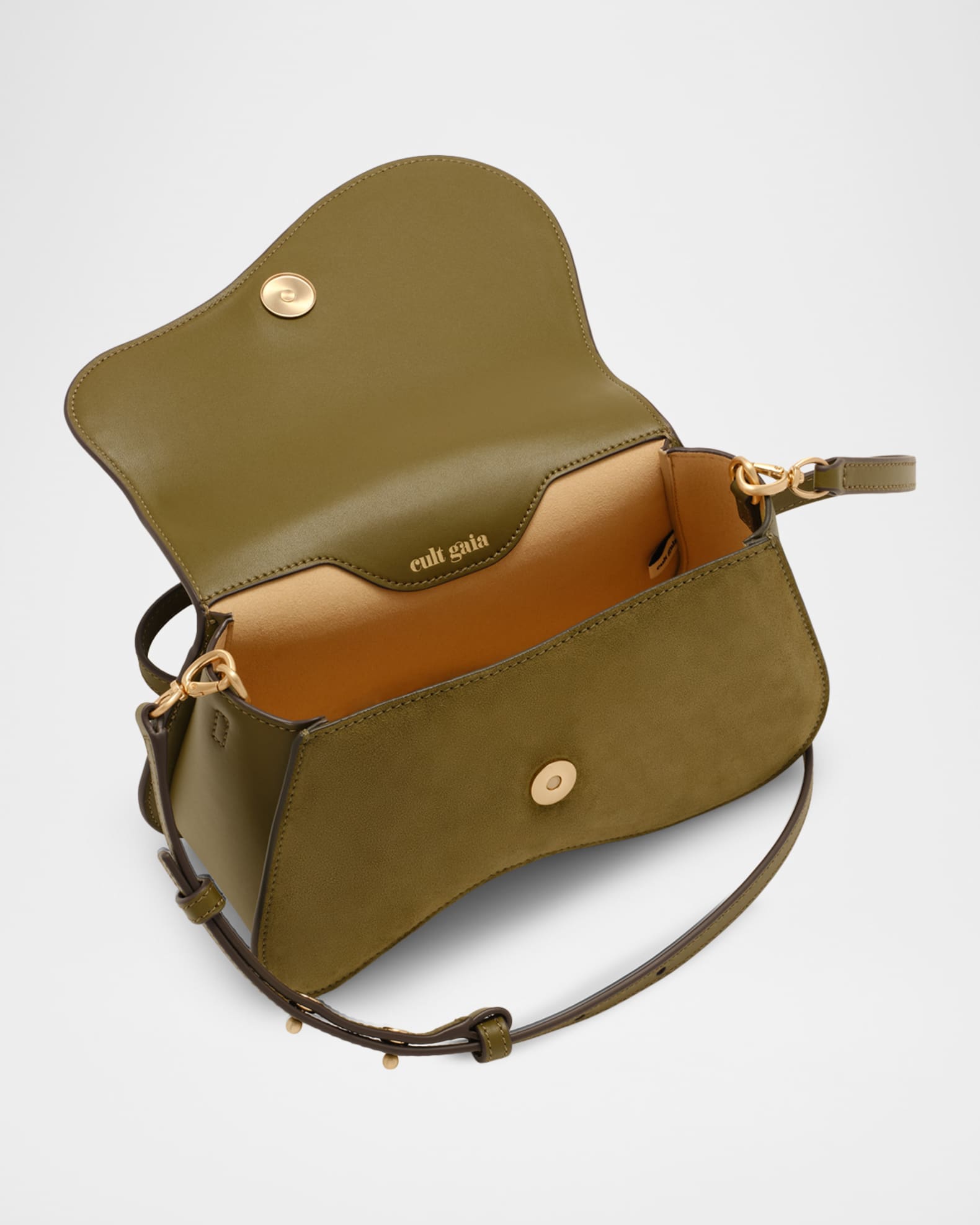 Cult Gaia Kazia Beaded Suede Top-Handle Bag | Neiman Marcus