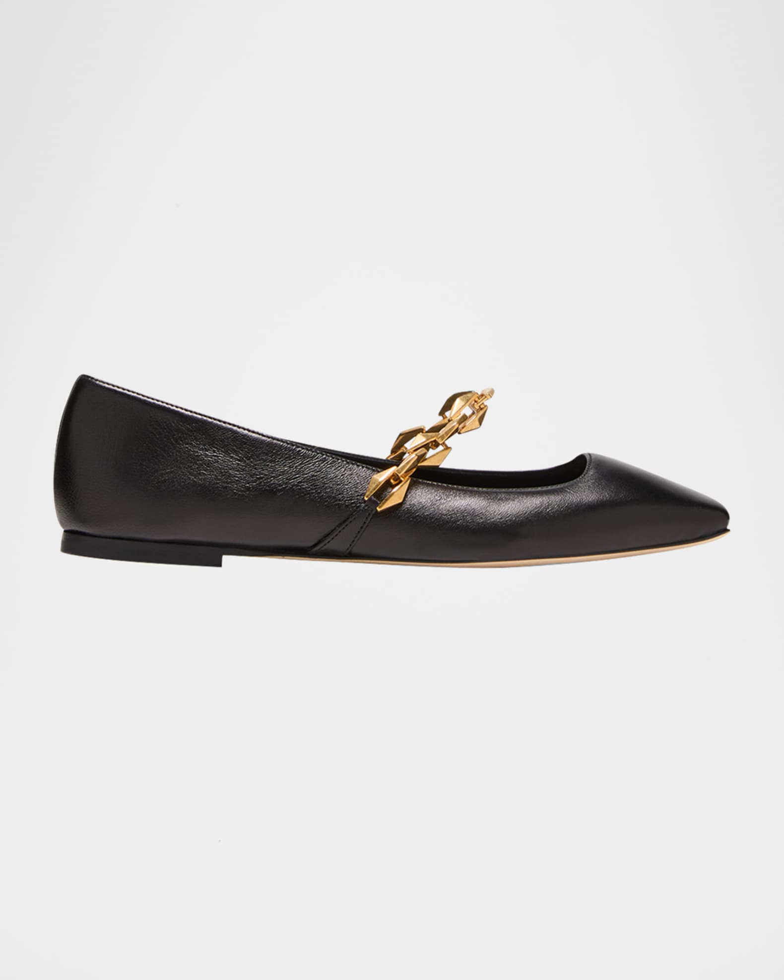 Diamond Tilda Chain Ballerina Flats