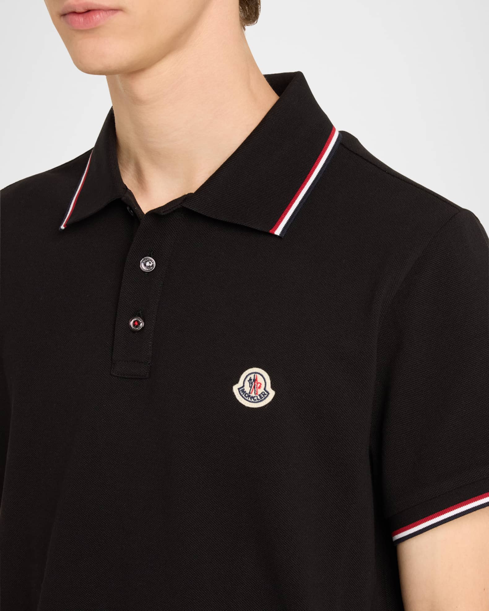 トップス 21ss moncler maglia polo manica corta L Moncler Maglia Polo Manica Corta - White – Kith