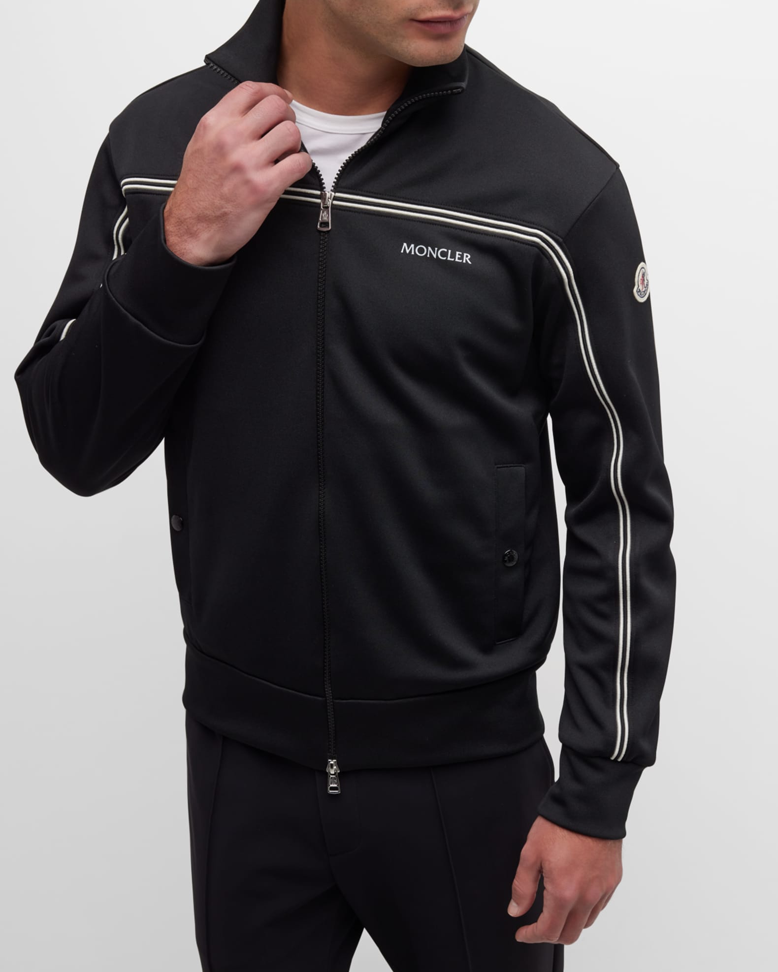 Men s Triacetate Zip Up Sweatshirt
