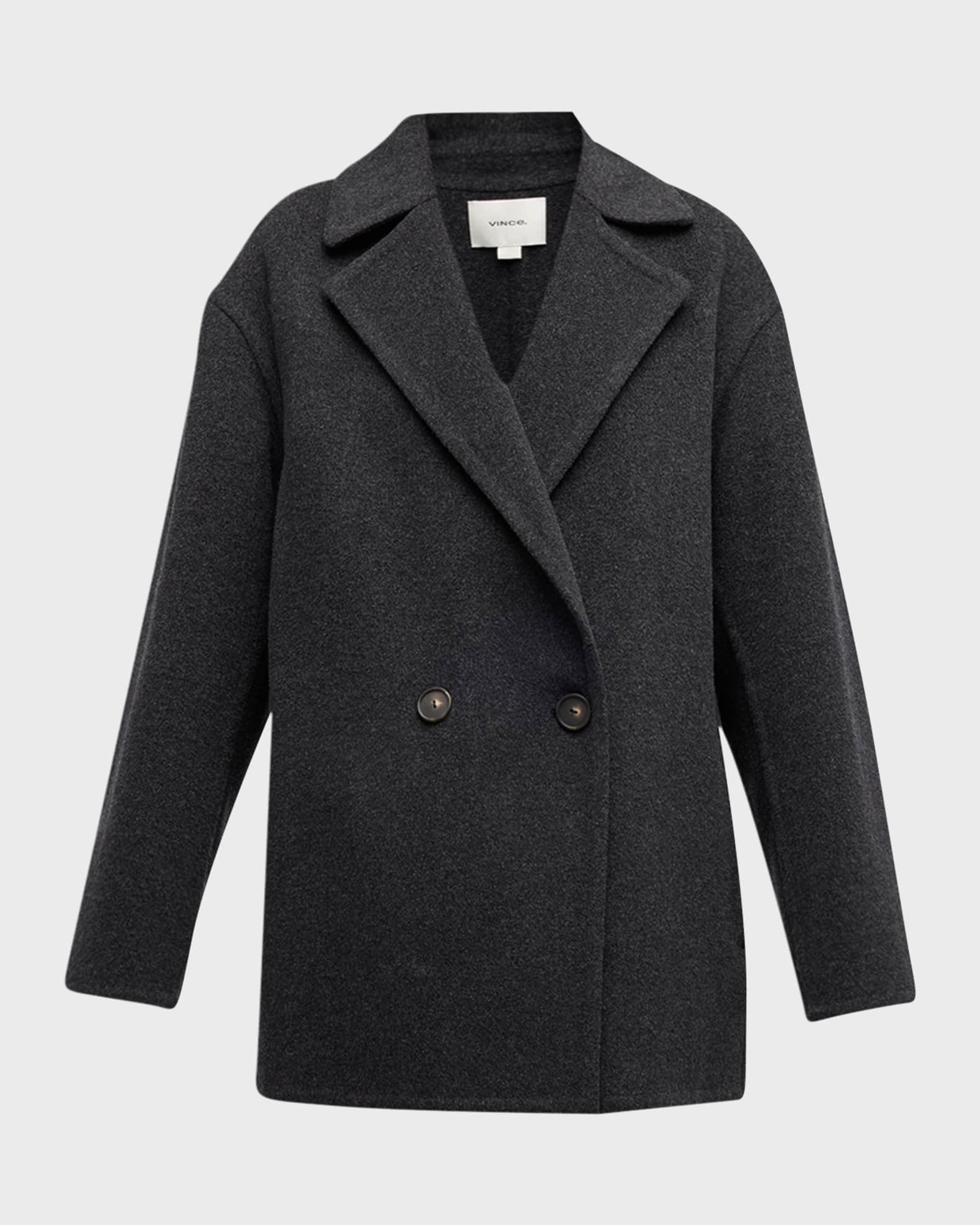 Vince DoubleBreasted WoolBlend Car Coat Neiman Marcus