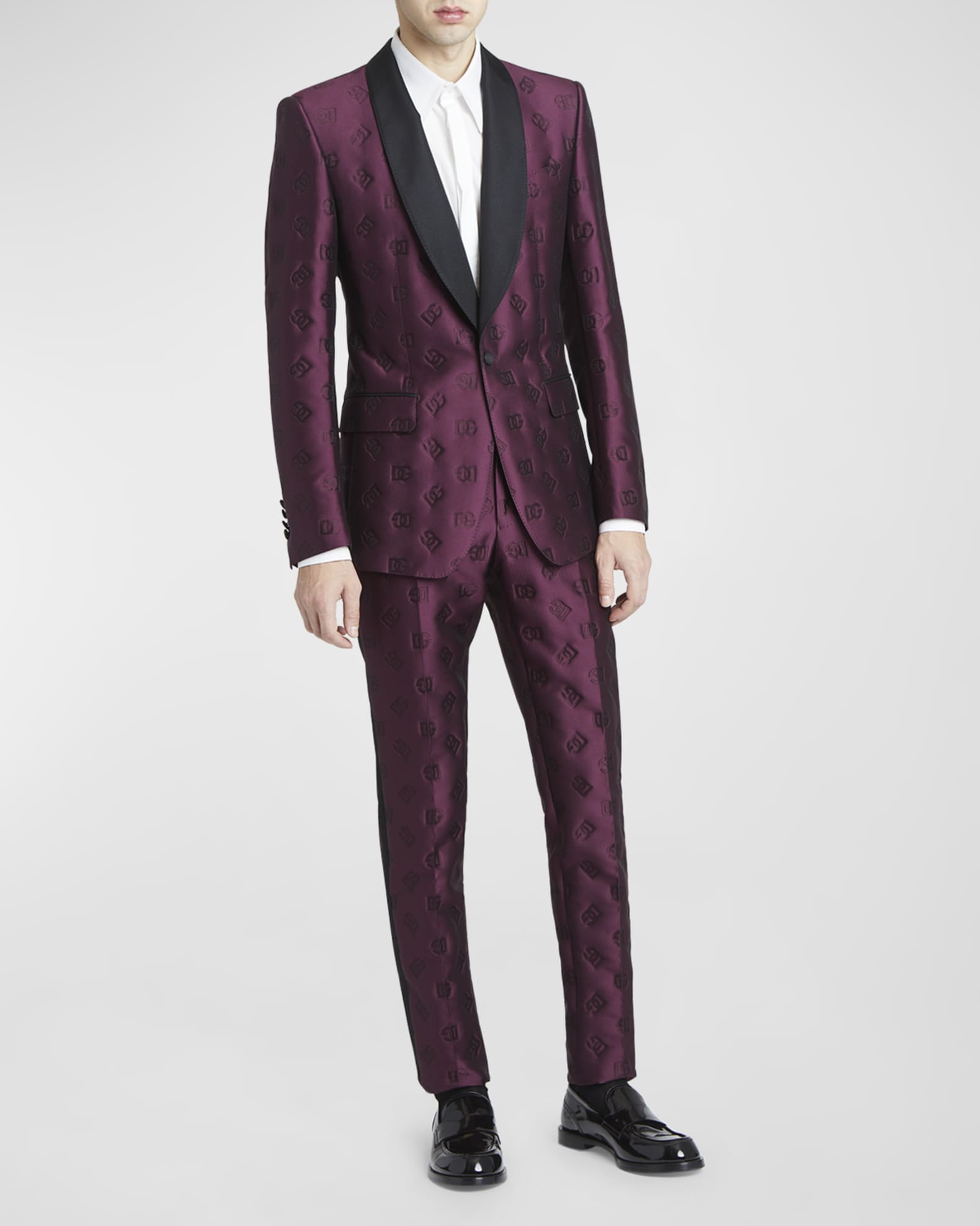 Dolce amp; Gabbana Kids Sicilia-fit three-piece tuxedo suit - Blue