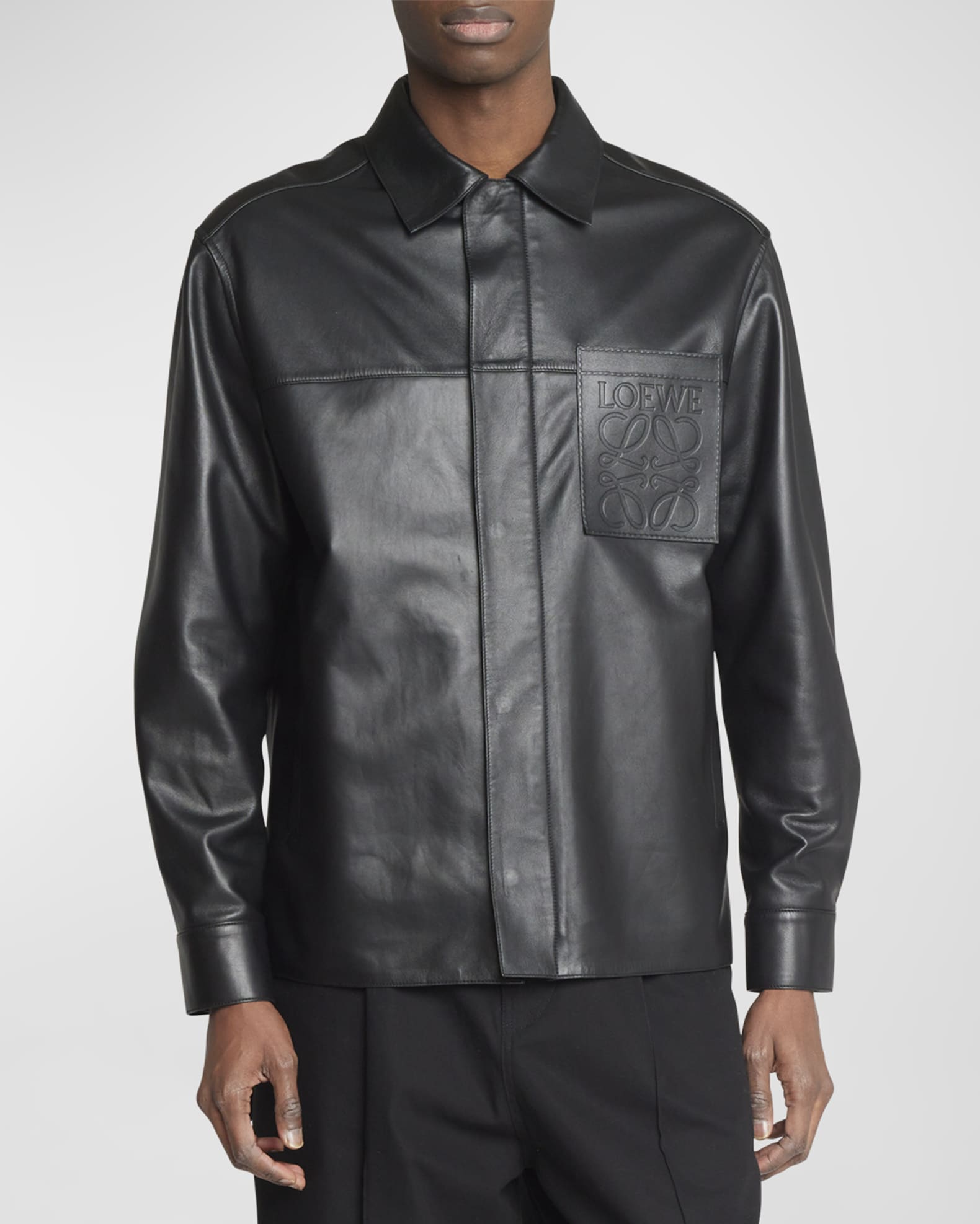 Emporio Armani Debossed-Monogram Quilted Jacket