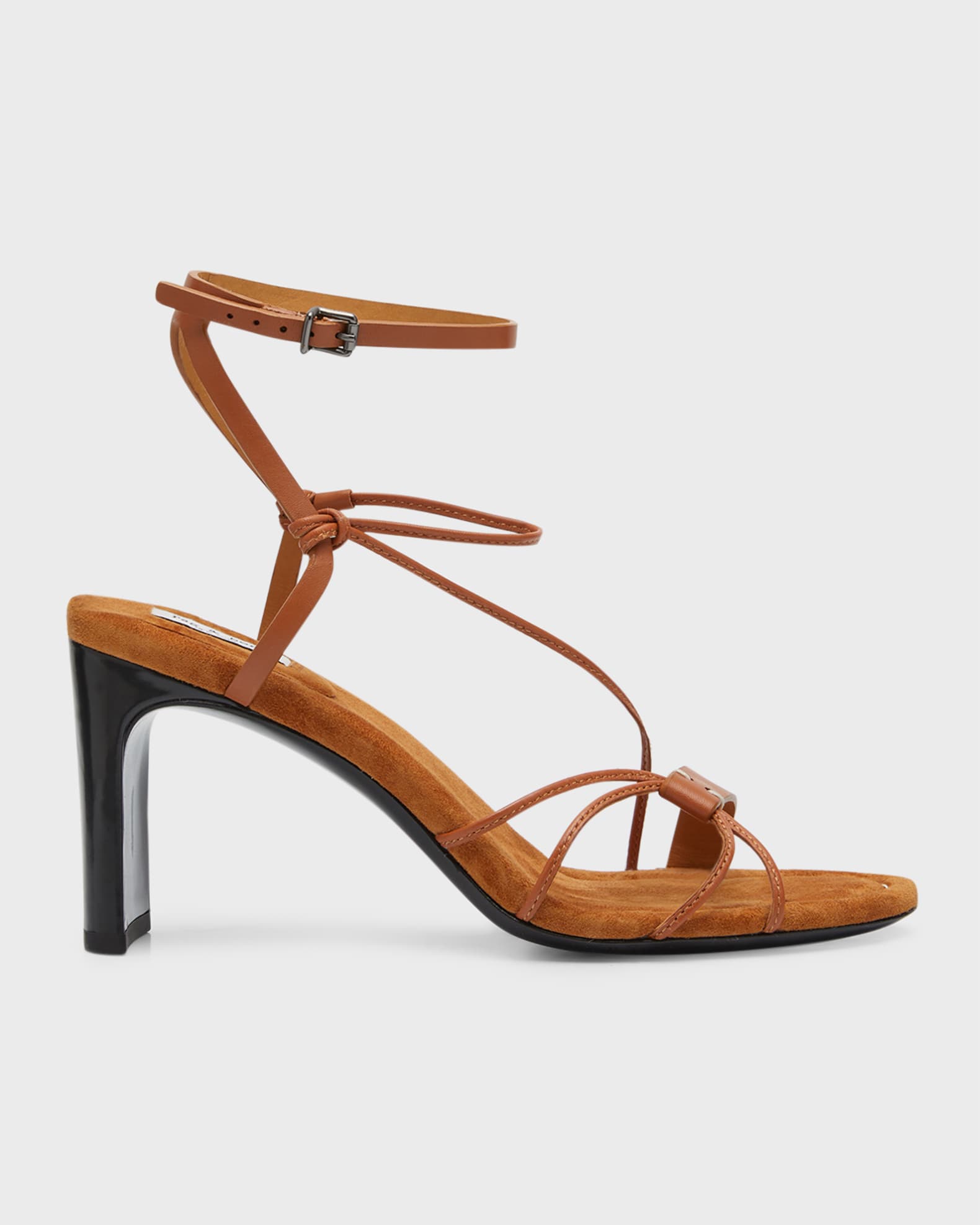 Rag & Bone Vossen Strappy Leather AnkleStrap Sandals Neiman Marcus