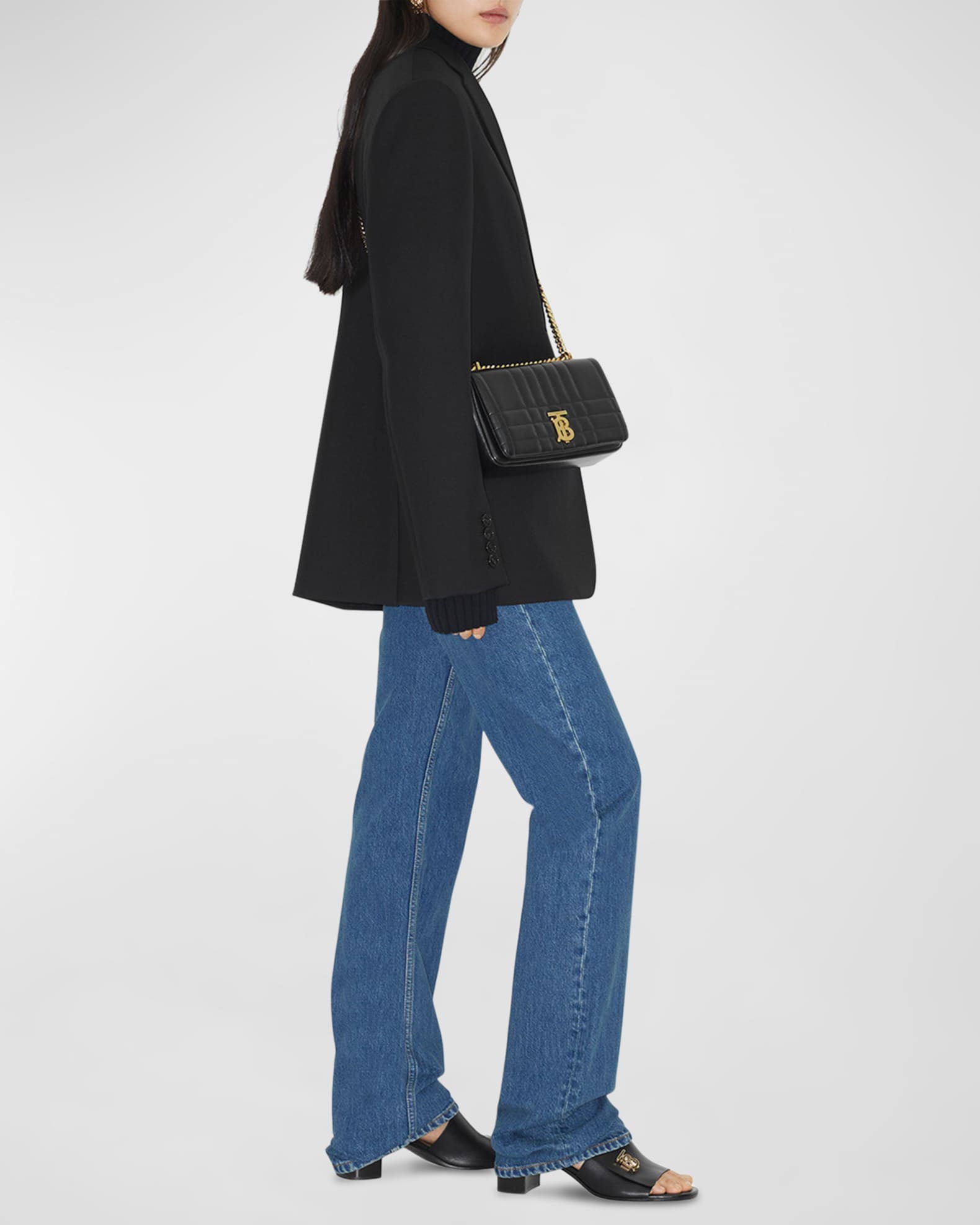 Burberry 90s shoulder bag jeans on sale