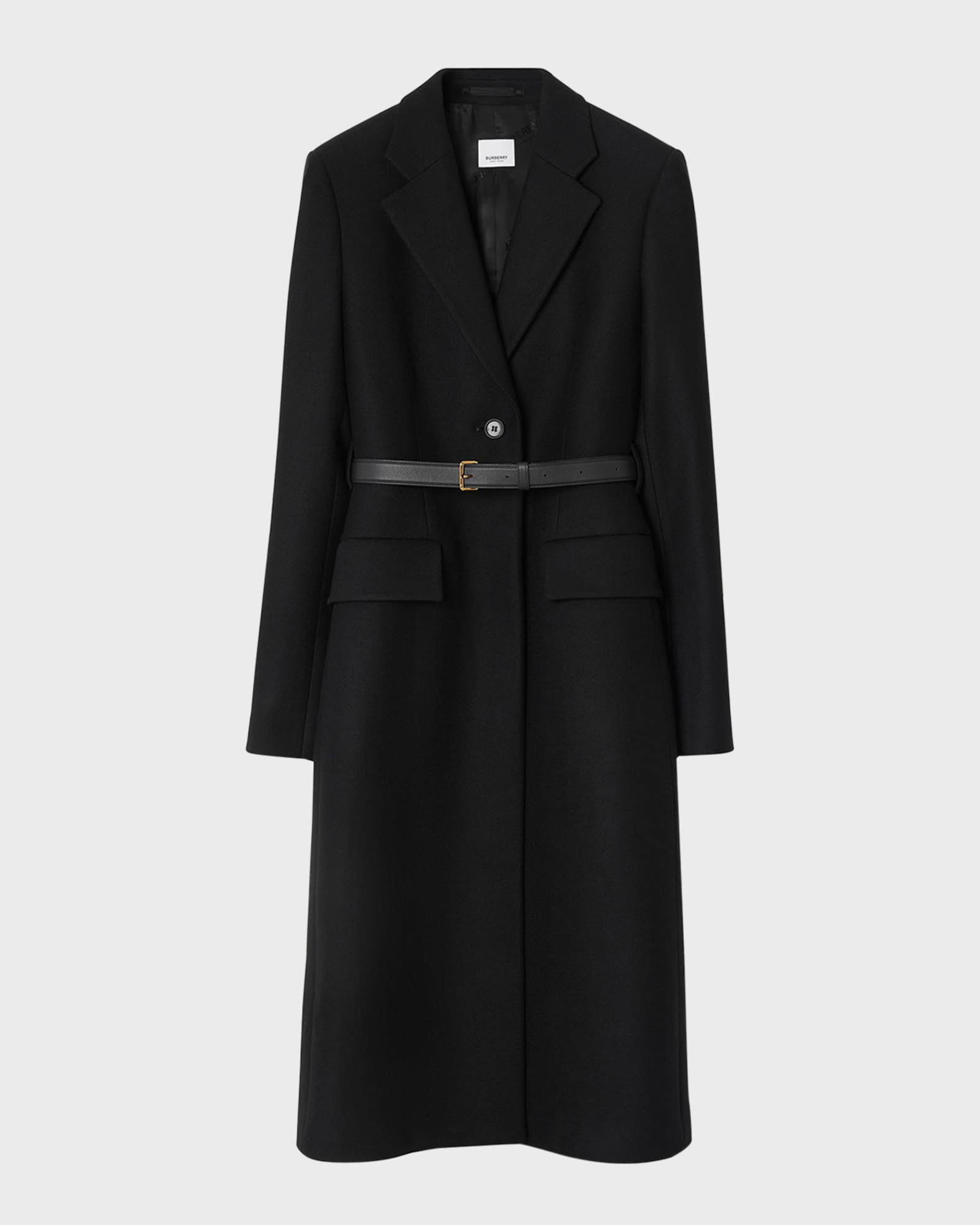 Burberry Fallodon Wool-Blend Overcoat | Neiman Marcus