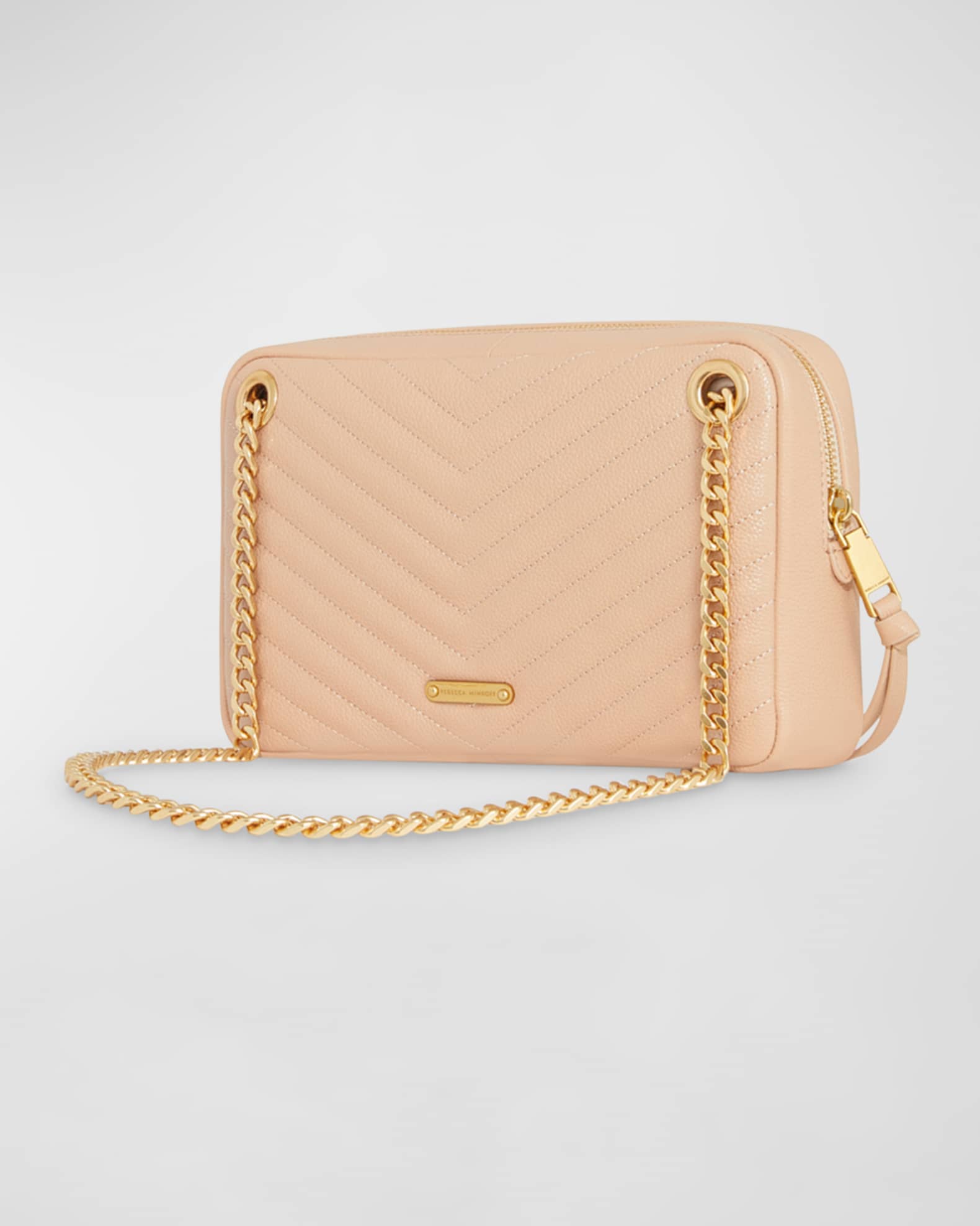 Rebecca Minkoff Edie Quilted Leather Chain Shoulder Bag Neiman Marcus