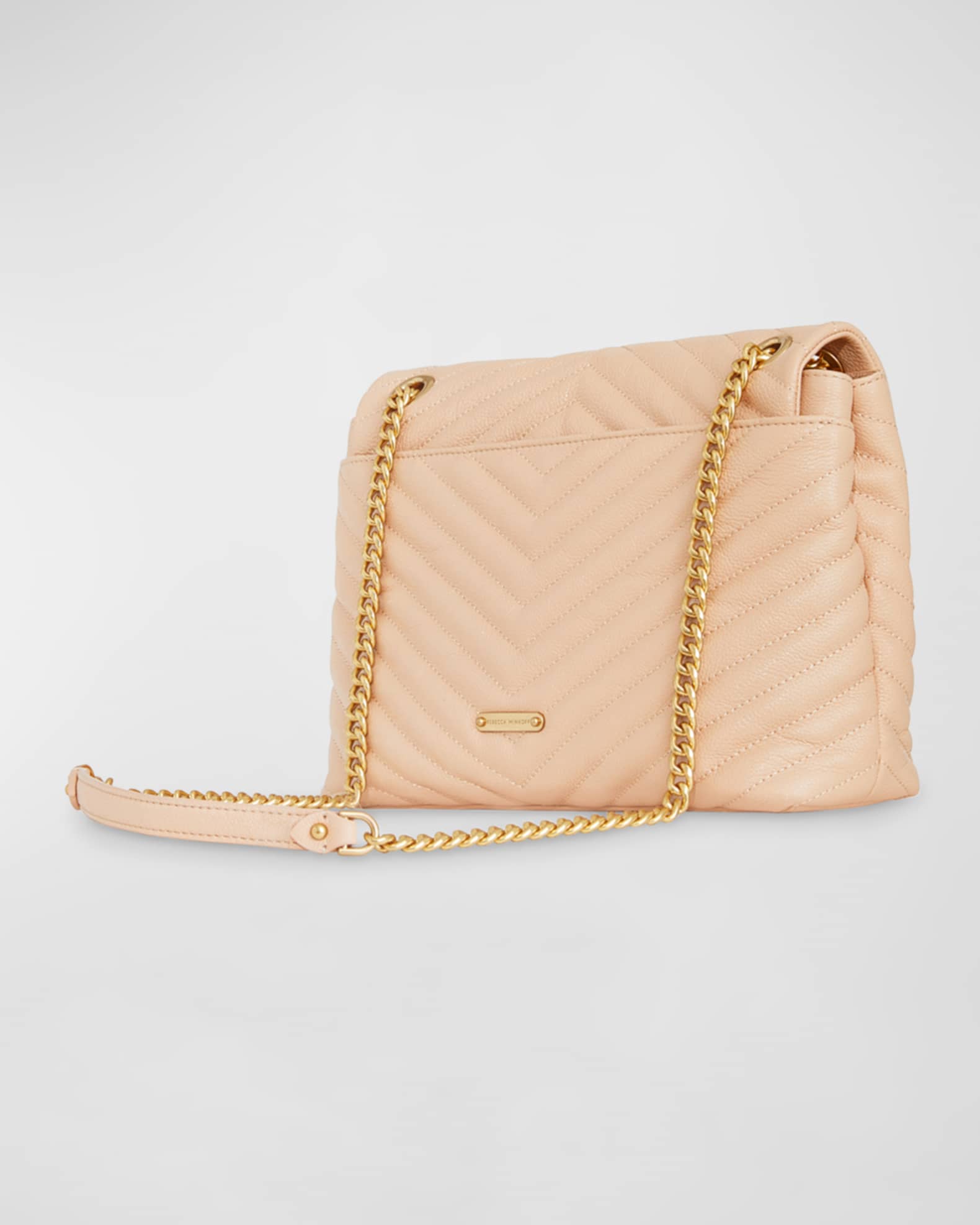 Rebecca Minkoff Edie Flap Quilted Leather Chain Shoulder Bag Neiman